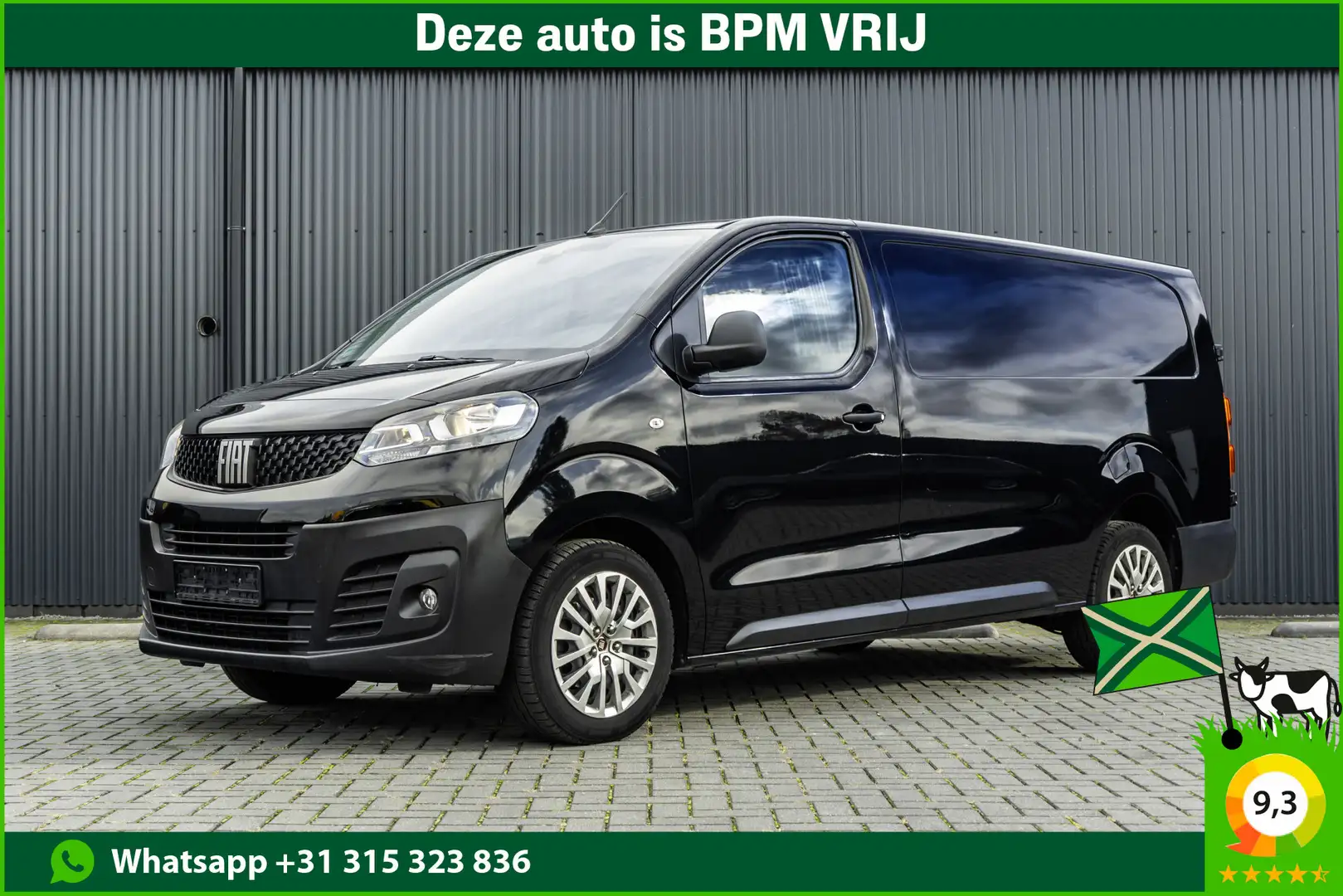 Fiat Scudo MultiJet | 145PK | L3H1 | Automaat | Camera | CarP Negru - 1