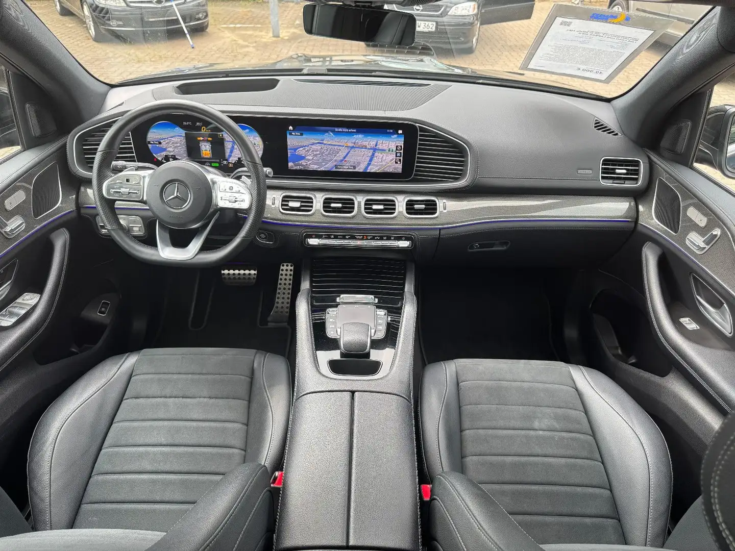 Mercedes-Benz GLE 350 de 4Matic AMG LINE PANO HUD CARBON 360°K Schwarz - 1