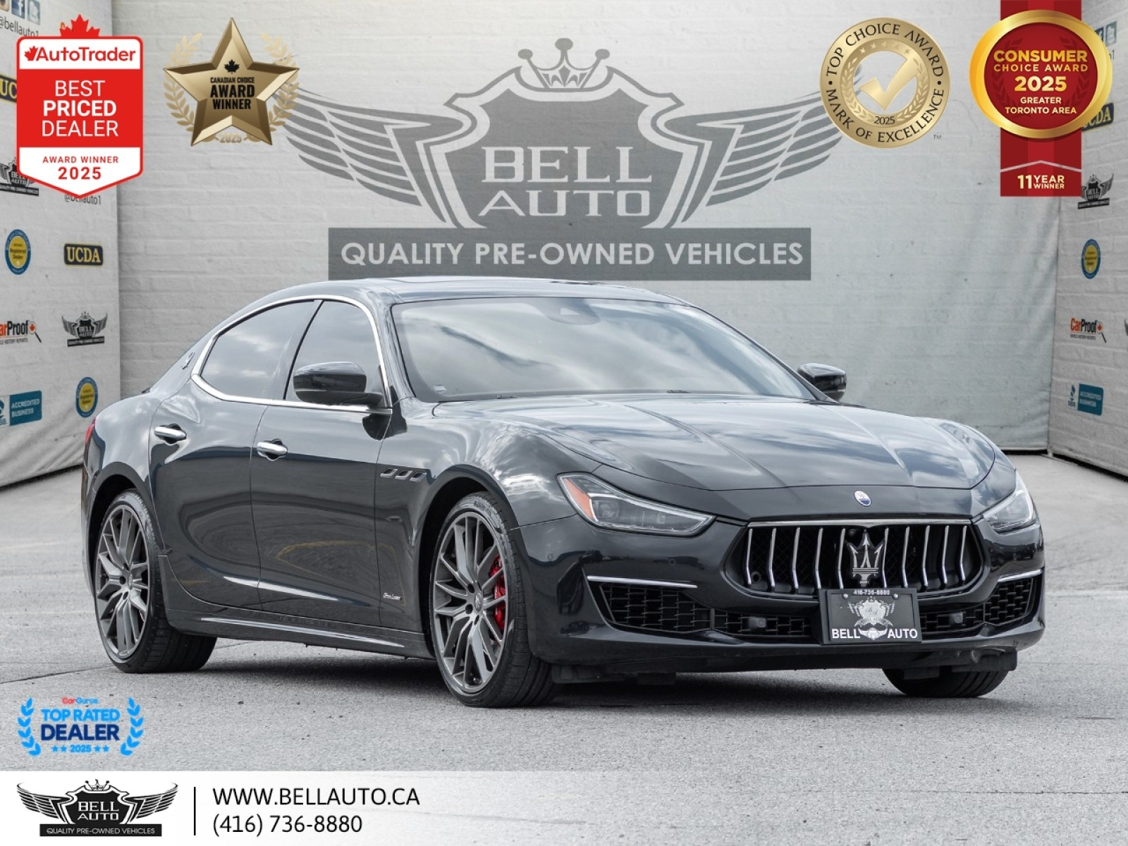 2019 Maserati Ghibli S Q4 GRANLUSSO | NAVI | 360CAM | HARMAN | SUNROOF