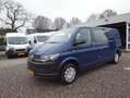 Volkswagen T6 Transporter 2.0 TDI 100PK, L2H1, Dubbel Cabine, Airco Blauw - thumbnail 7