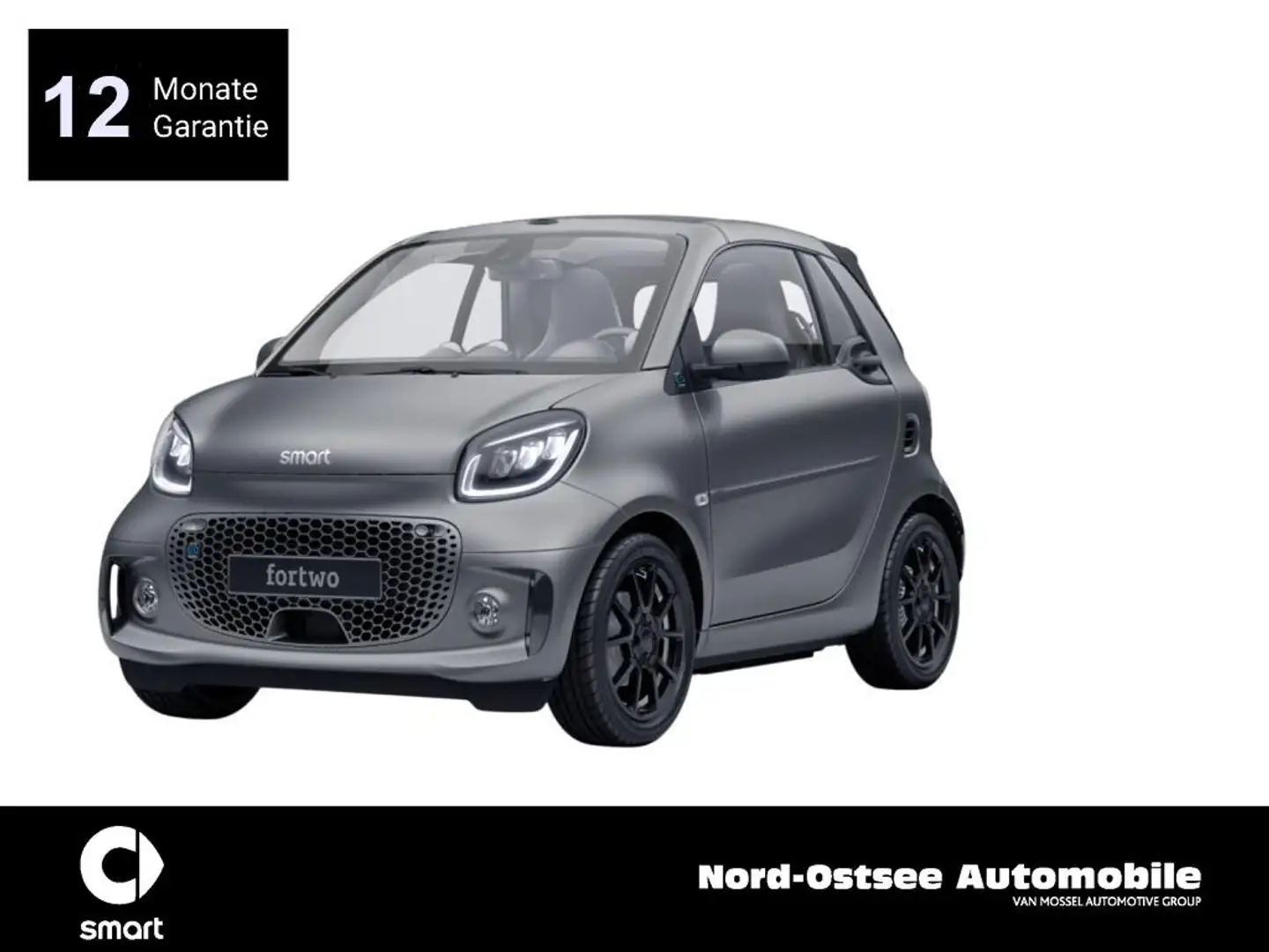 smart forTwo EQ PRIME  DAB TEMPO COOL & AUDIO WINTERPA Grigio - 1