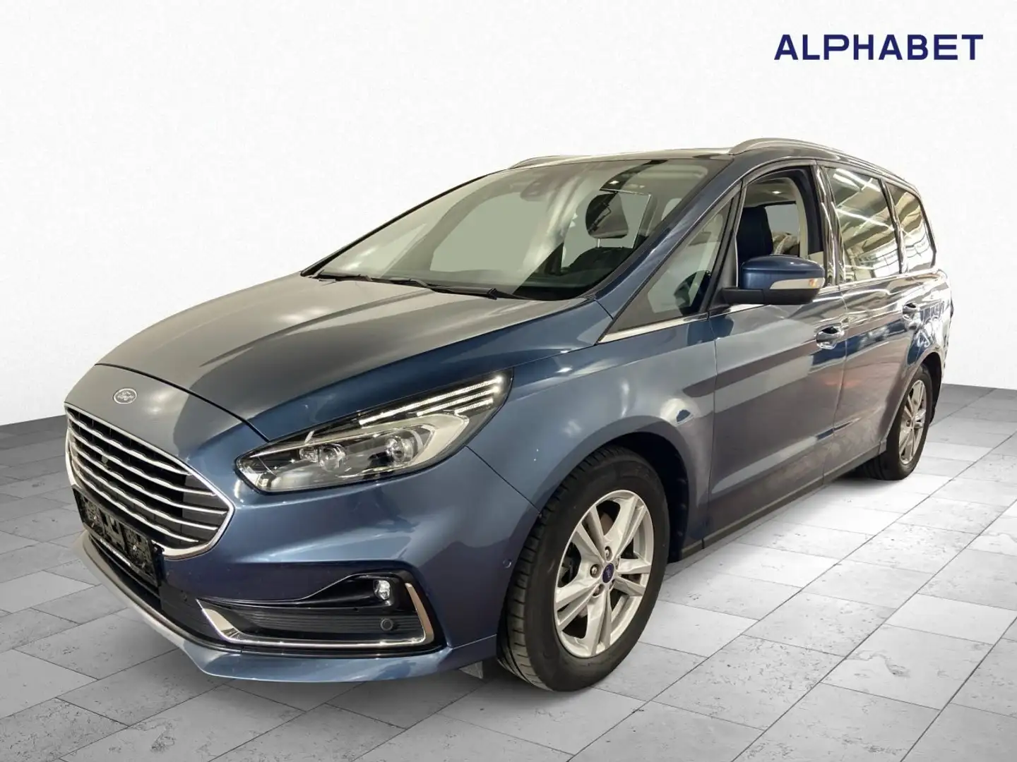 Ford Galaxy 2.0 EcoBlue Titanium AHK S-Dach SpoSi Blauw - 1