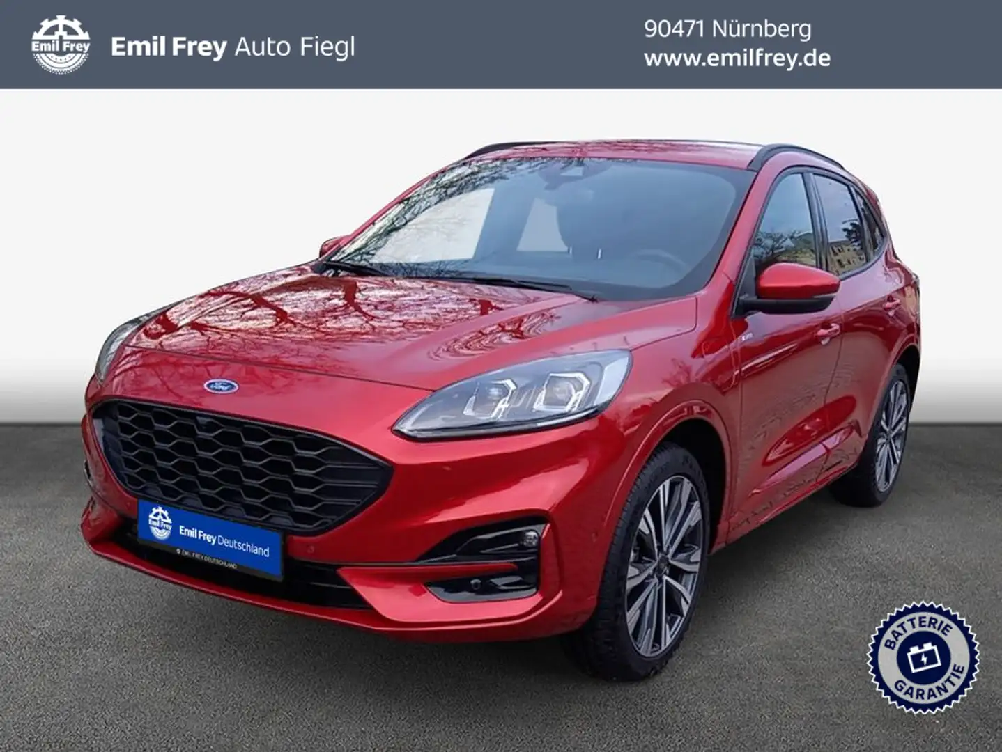Ford Kuga 2.5 Duratec PHEV ST-LINE X 165 kW, 5-türig (B Rouge - 1
