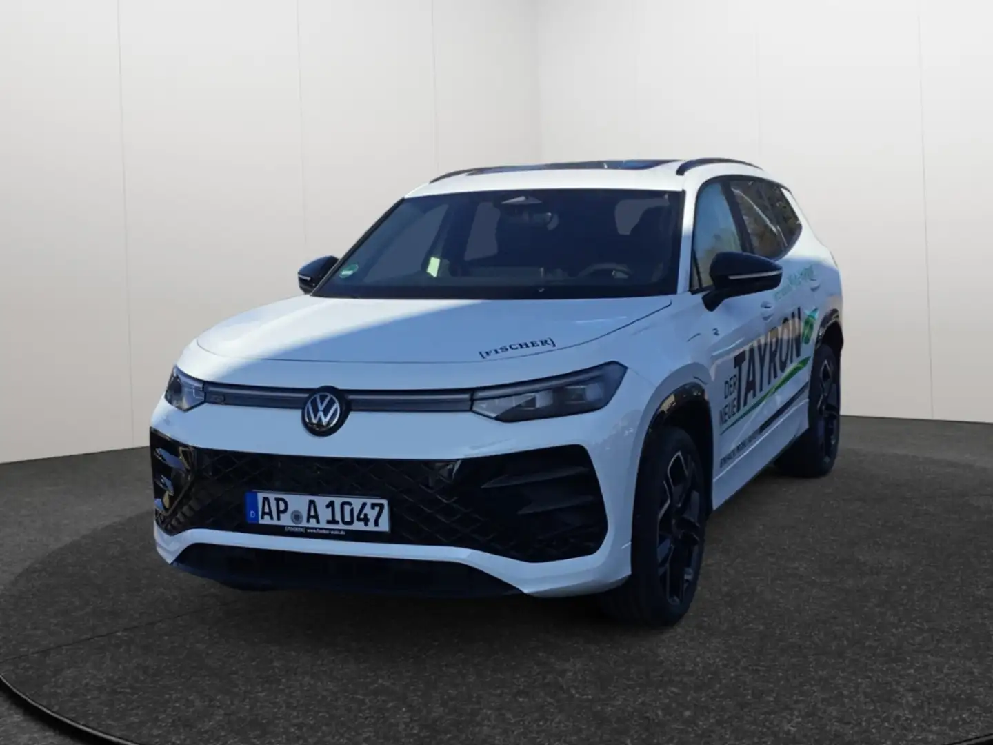Volkswagen Tayron 1.5 eHybrid DSG R-Line HD-Matrix Navi AHK Leder Weiß - 1