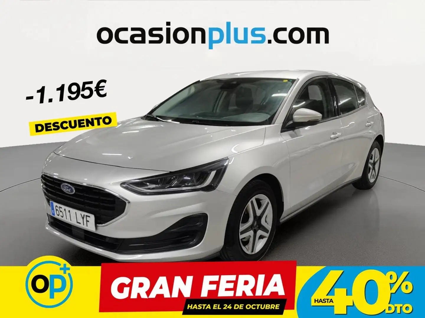 Ford Focus 1.0 Ecoboost MHEV ST Line X 125 Gris - 1