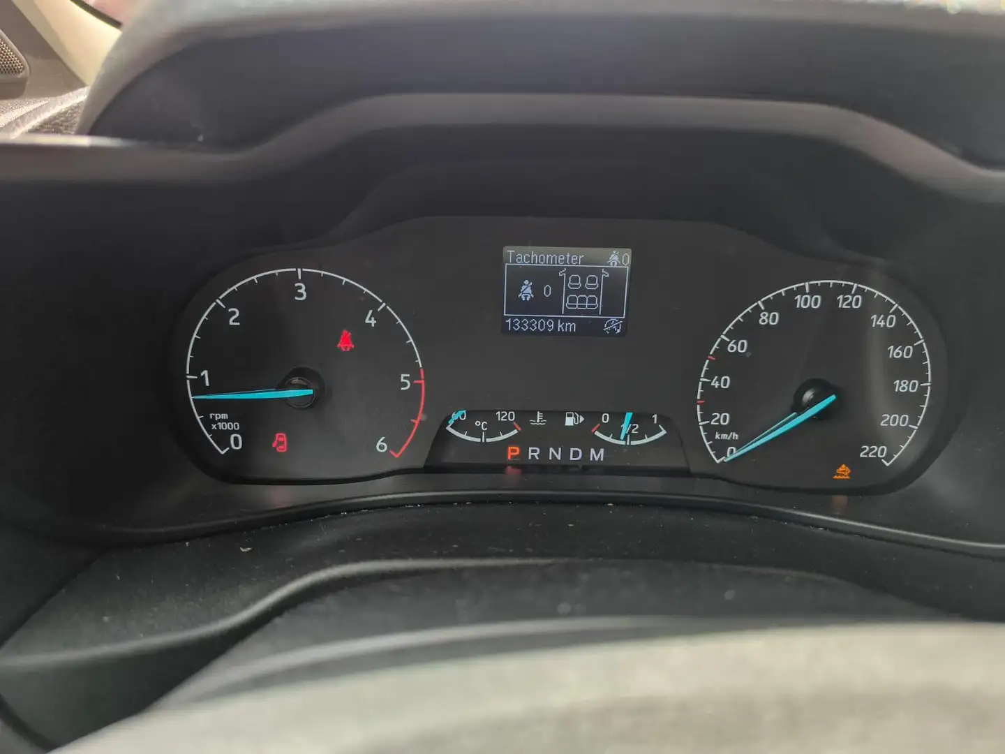 Ford Transit Connect 1.5 TDCi Aut. Kontrollampe aktiv Weiß - 2