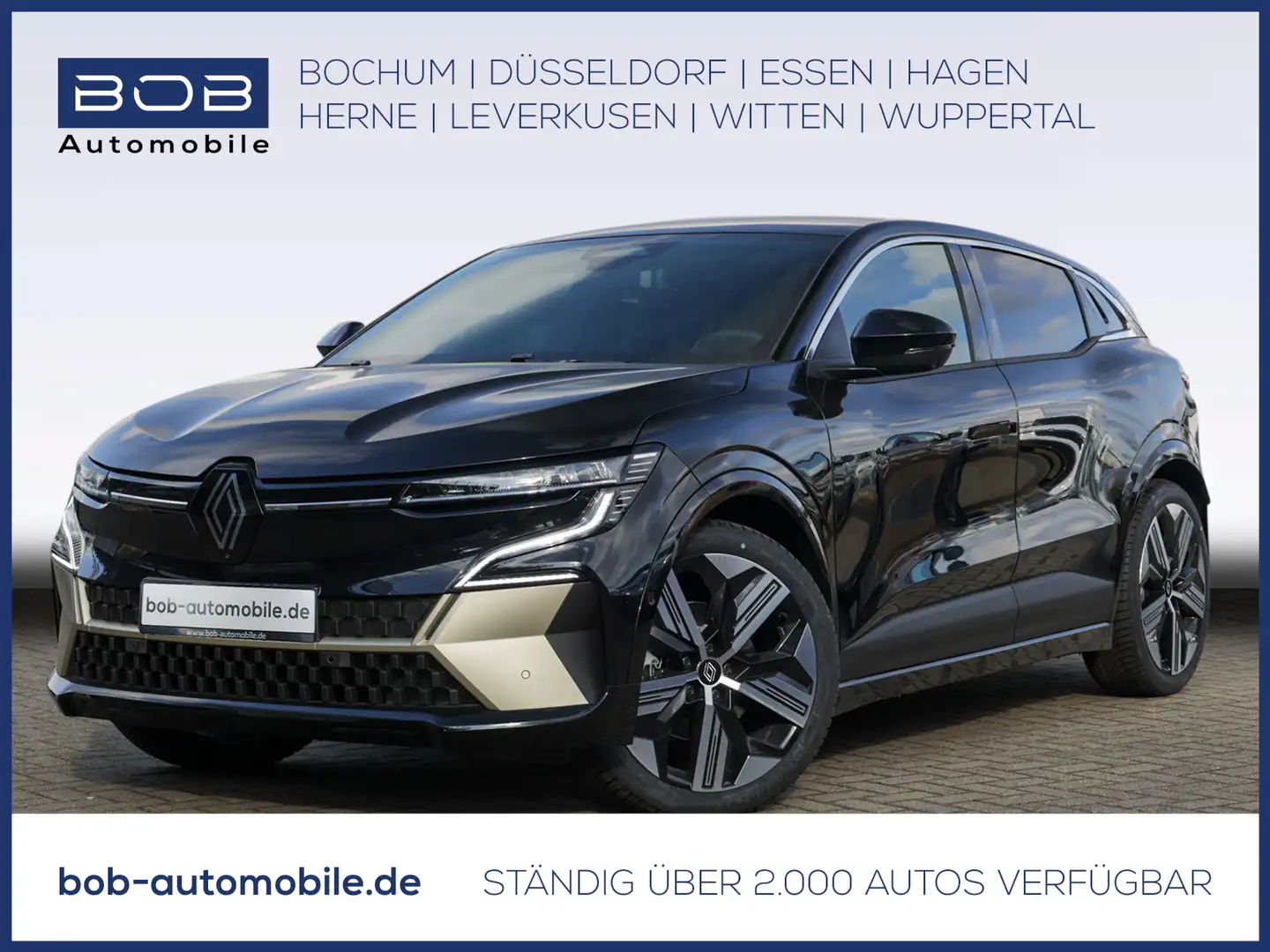 Renault Megane Iconic 220 Comfort Range GJR AV & ADAP Schwarz - 1