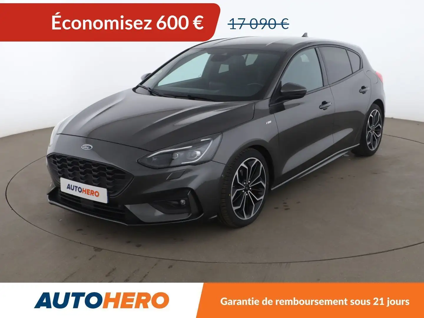 Ford Focus 1.5 EcoBlue ST Line Auto Gris - 1