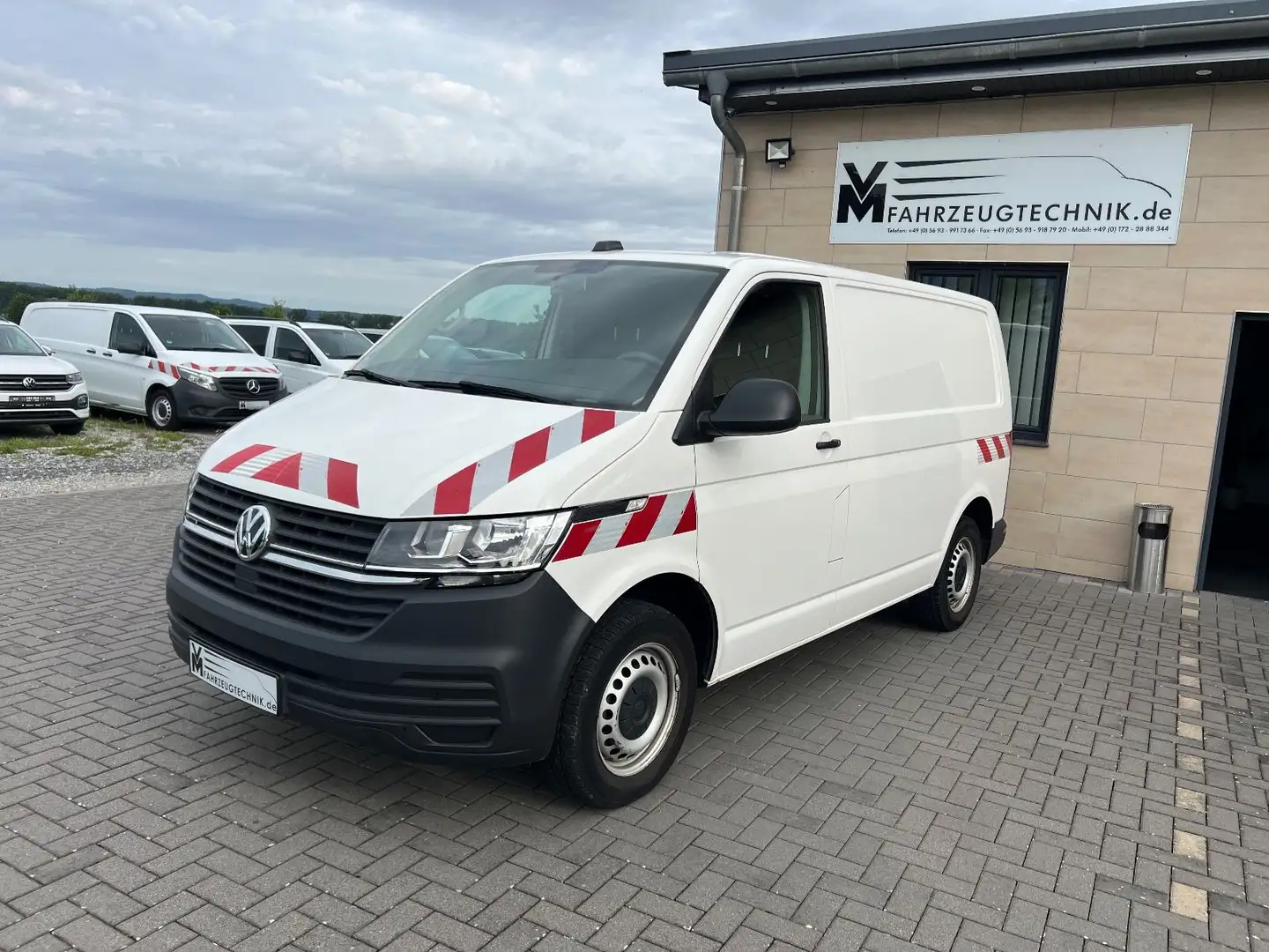 Volkswagen T6 Transporter T6.1 Transporter 4M Navi*R-Kam*Klima*Standh* Weiß - 1