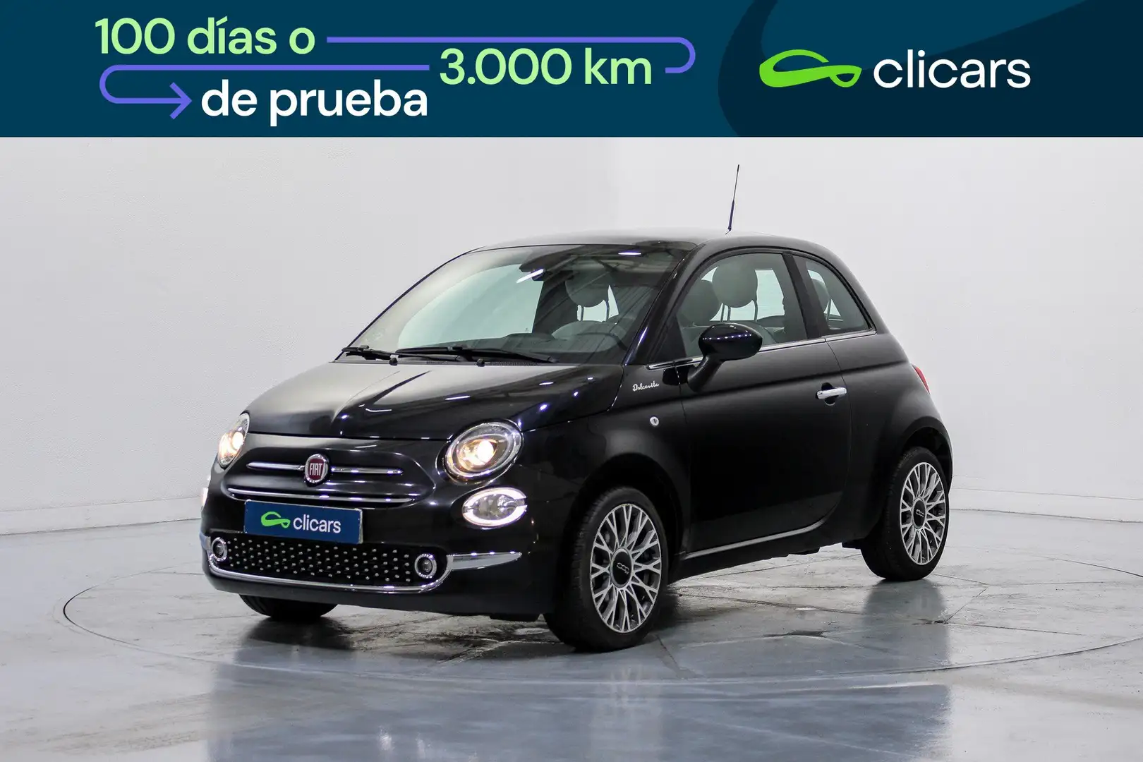 Fiat 500 1.0 Hybrid Dolcevita 52kW Negro - 1