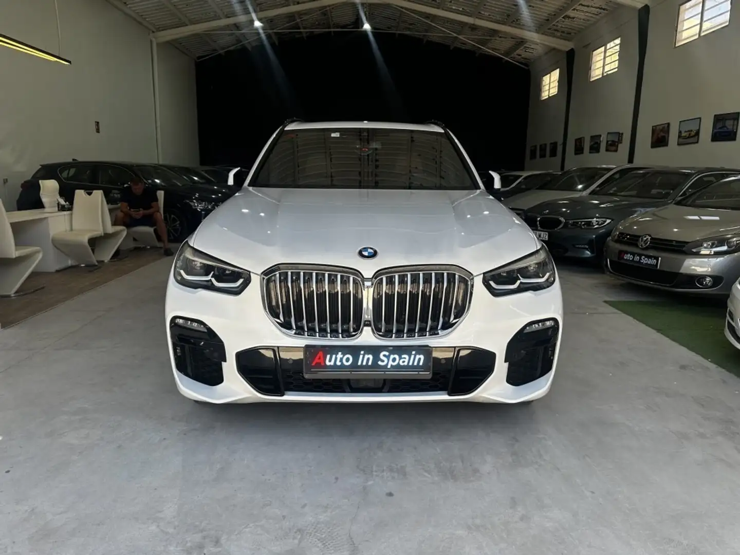 BMW X5 xDrive 30dA Blanc - 2