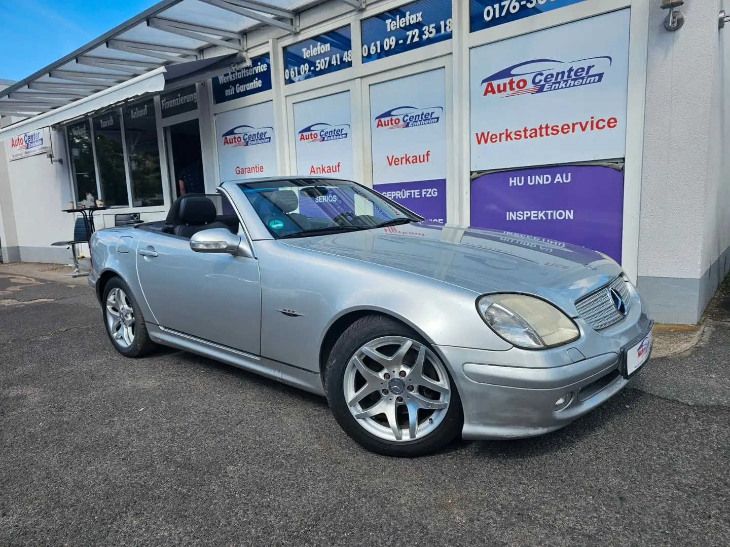 Mercedes-Benz SLK 230 KOMPRESSOR Cabrio Final Edition *Klima* Silber - 1