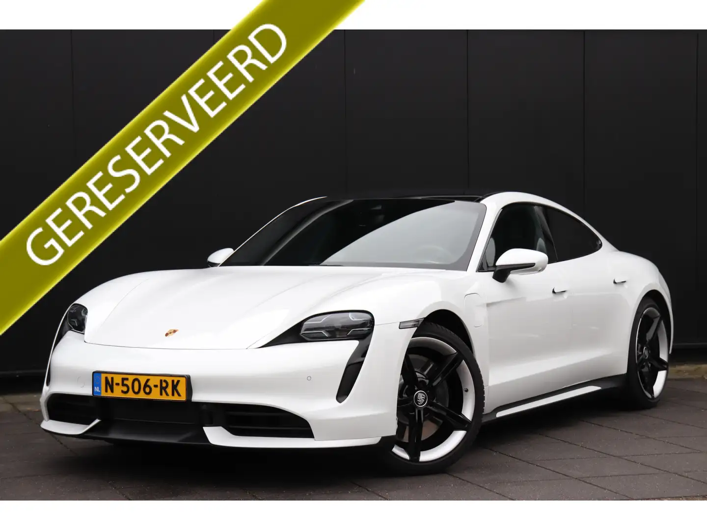 Porsche Taycan Turbo 93 kWh | 626 PK | MEMORY | STOELVERW. | BOSE Biały - 1