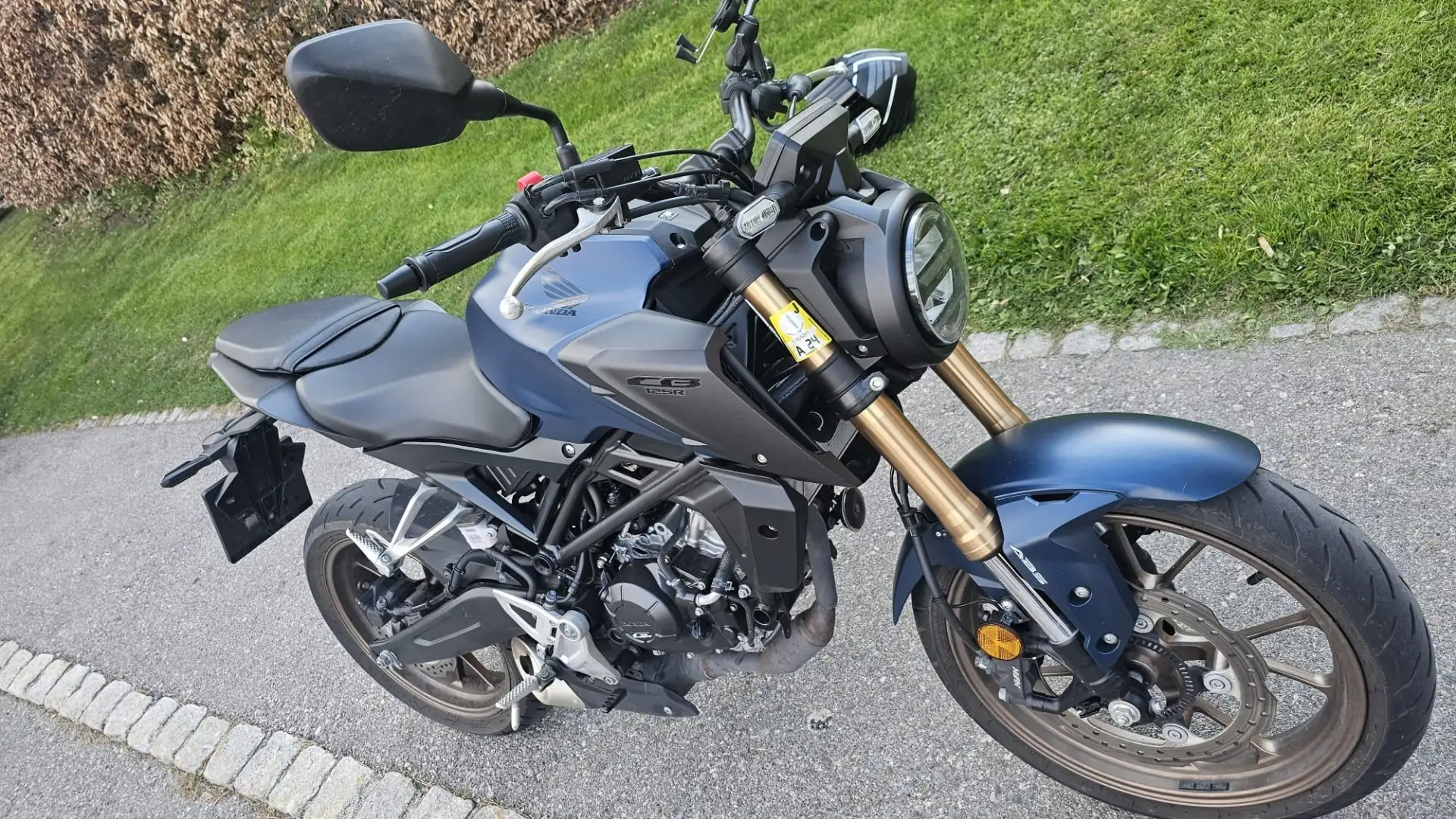 Honda CB 125 Albastru - 2
