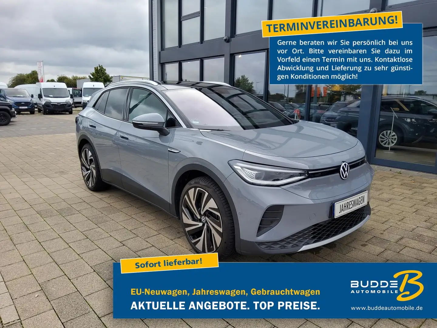 Volkswagen ID.4 Pro Performance / IQLight / HUD / AHK / 21Z Grau - 1