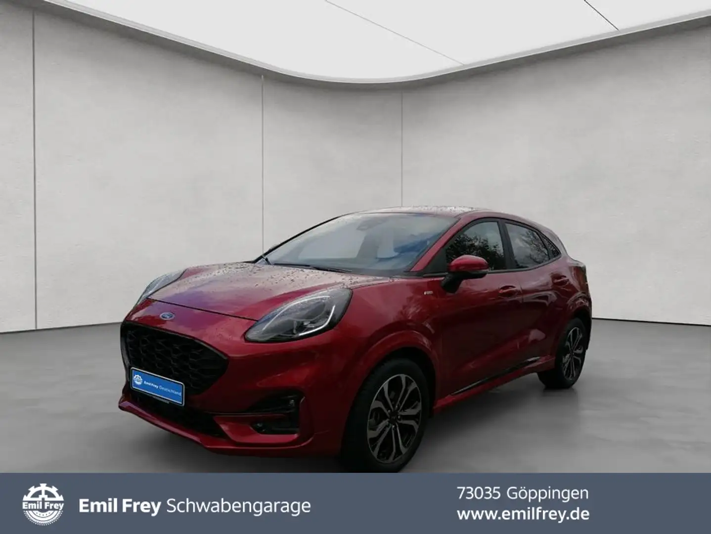 Ford Puma 1.0 EcoBoost Hybrid Aut. ST-LINE X *LED*ACC* Rood - 1