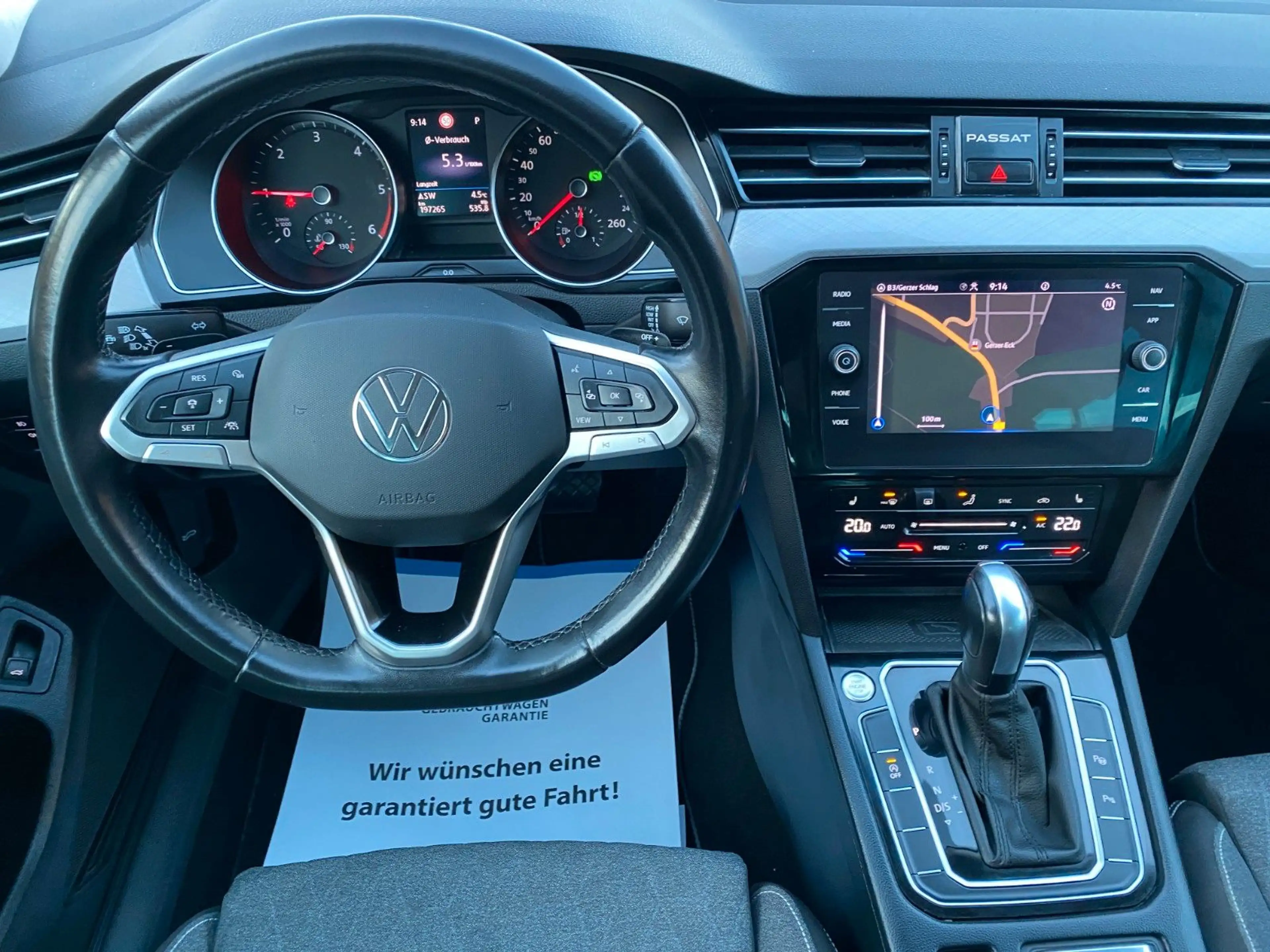 Volkswagen Passat Variant Business 1.HAND DSG AHK KAMERA — photo 10