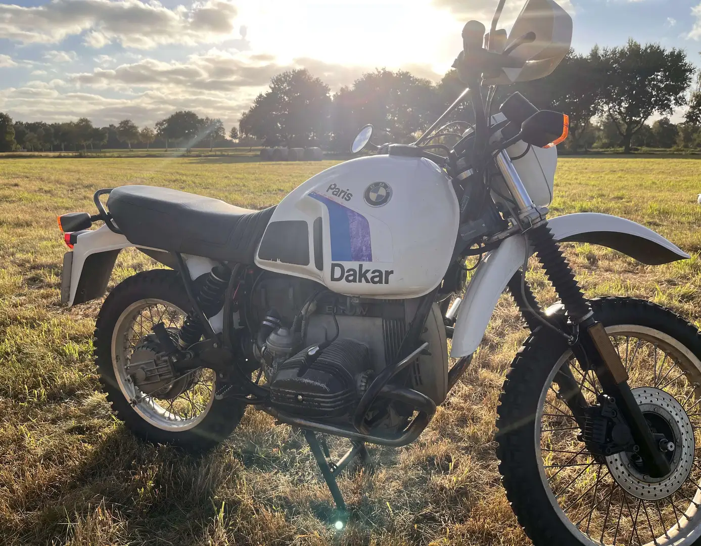 BMW R 80 GS Paris Dakar, im einmaligen Originalzustand, TÜV Fehér - 2