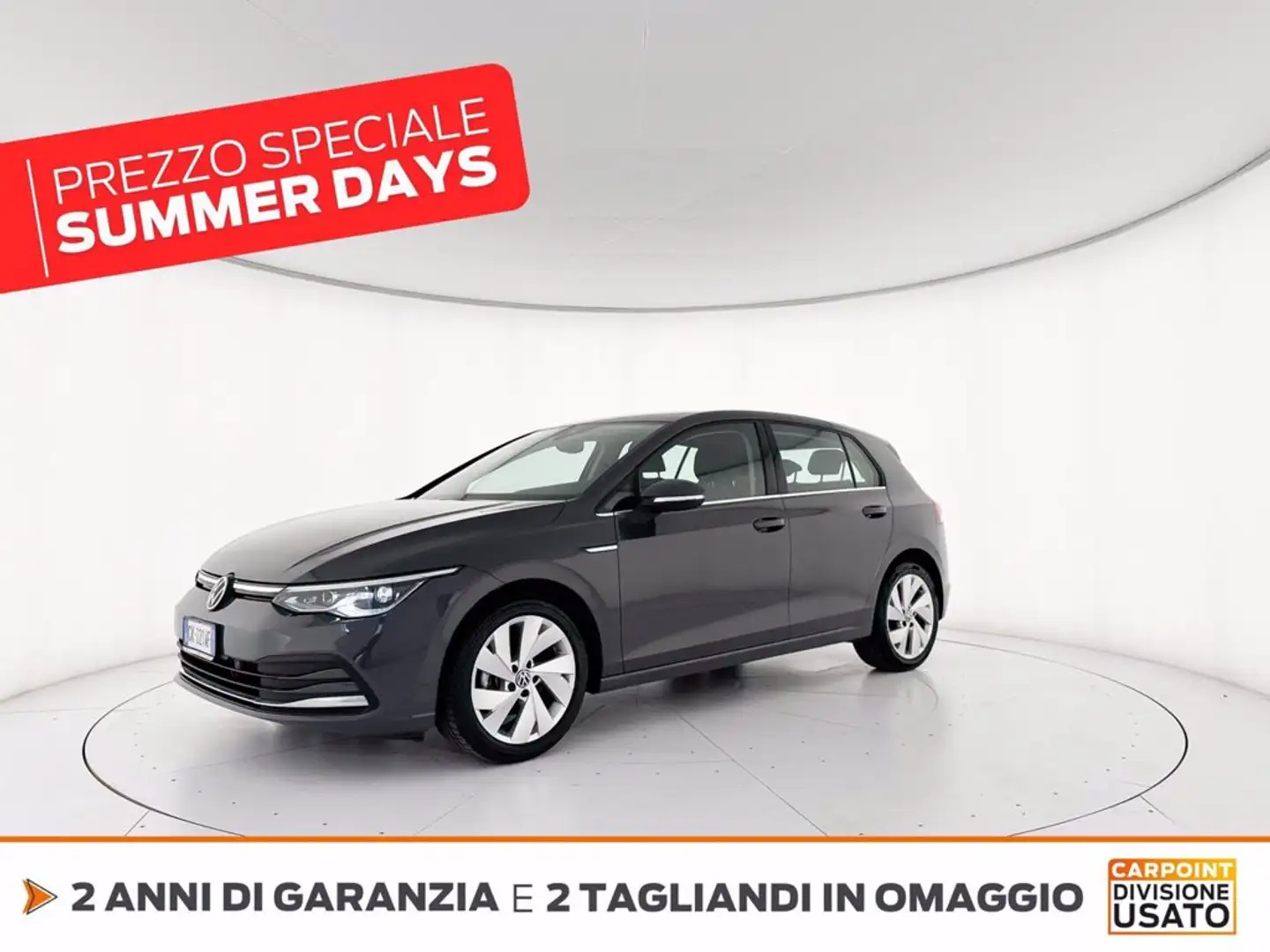 Volkswagen Golf 1.5 tgi style 130cv dsg Grigio - 1