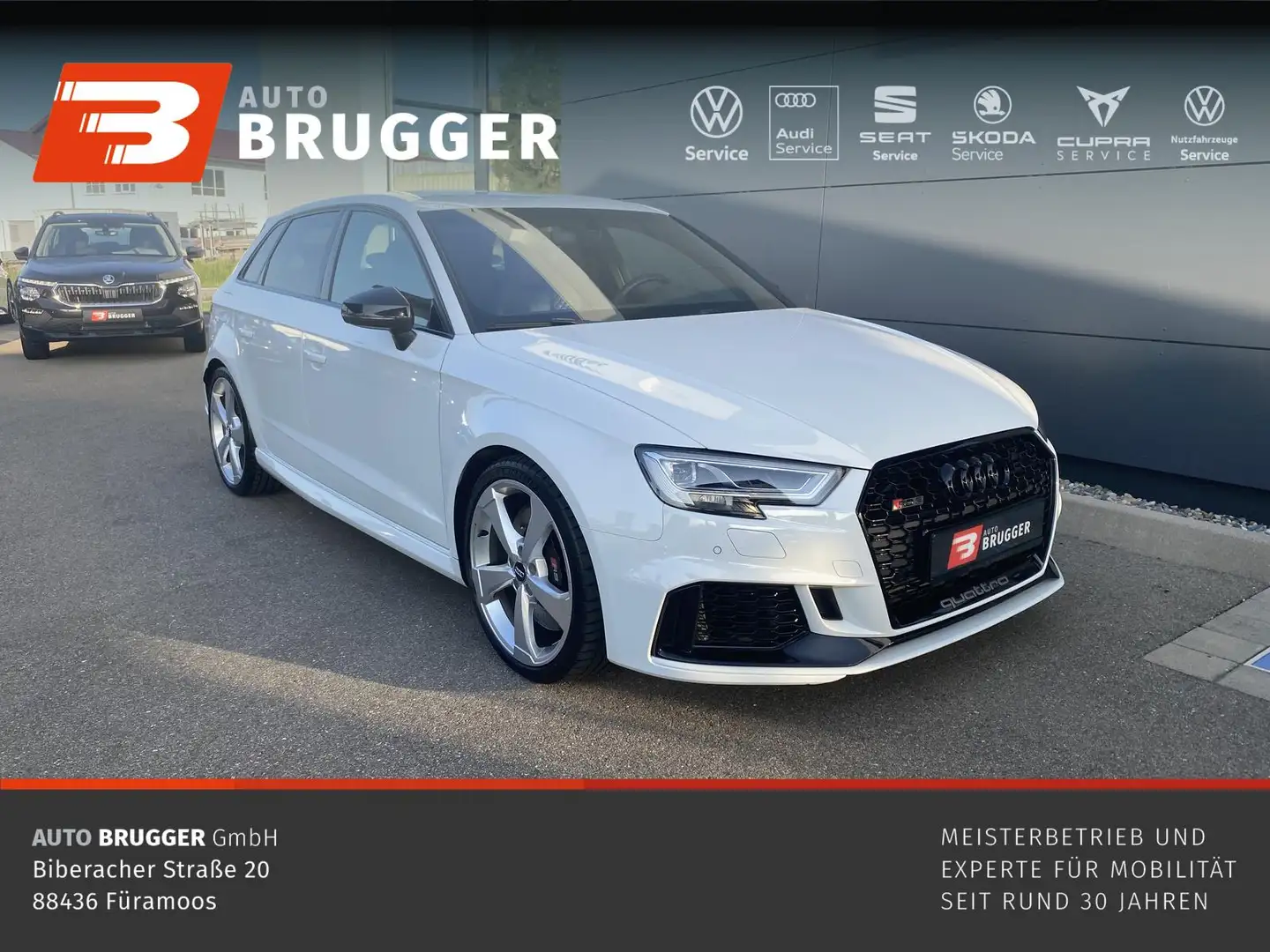 Audi RS3 Sportback 2.5 TFSI quattro MMI+ Matrix B&O Blanc - 1