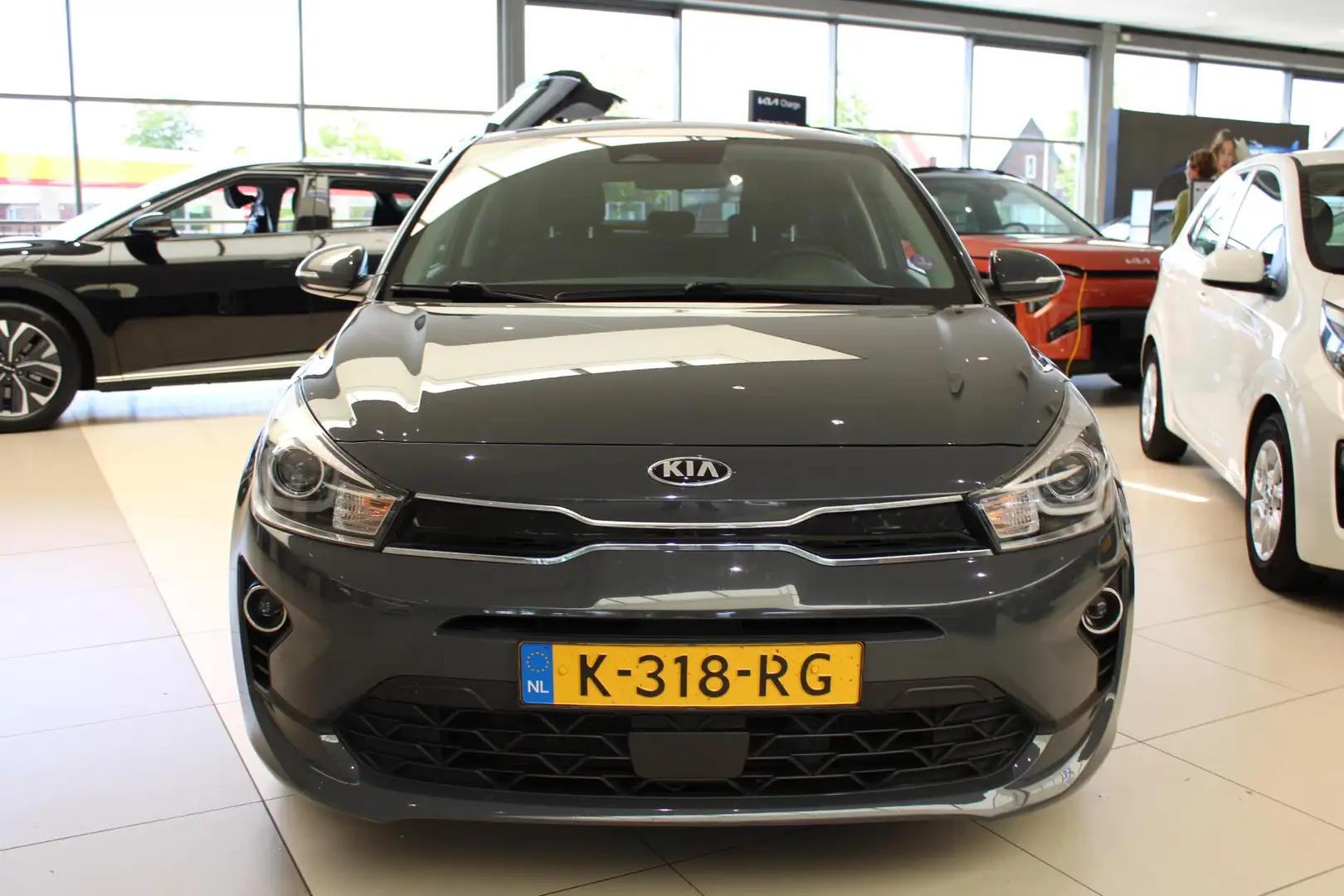 Kia Rio 1.0 T-GDi MHEV DynamicPlusLine l Navigatie l Camer Grijs - 2