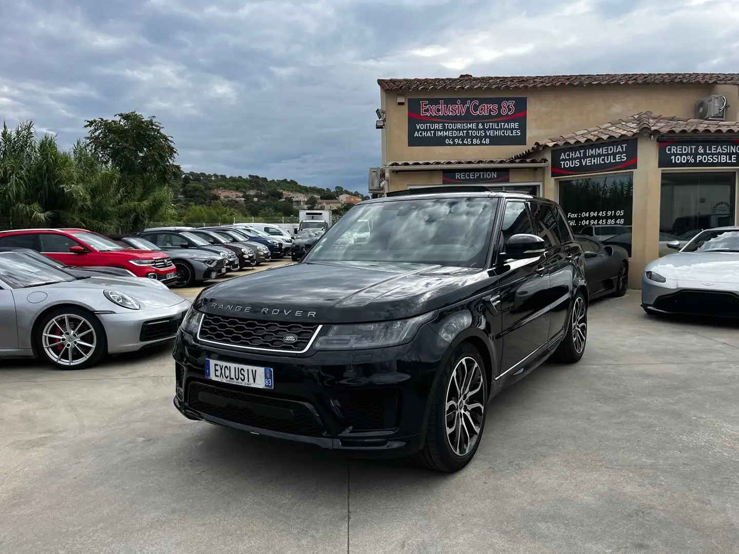 Land Rover Range Rover Sport 2.0 P400E 404CH HSE MARK VIII Noir - 1