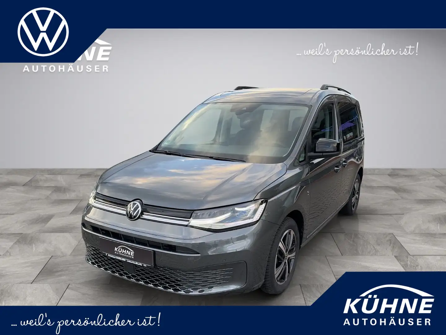 Volkswagen Caddy Dark Label 2.0 TDI DSG | PANO ACC LED DAB Grau - 1