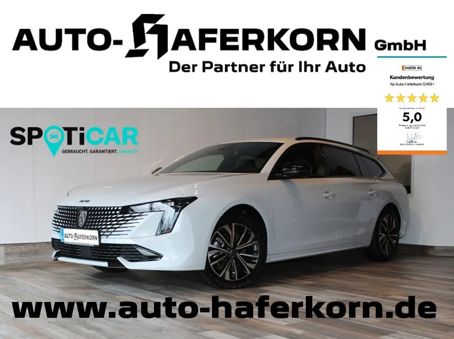 Peugeot 508 SW 1.5 BlueHdi 130 Allure Pack EAT8*FULL-LED Biały - 1