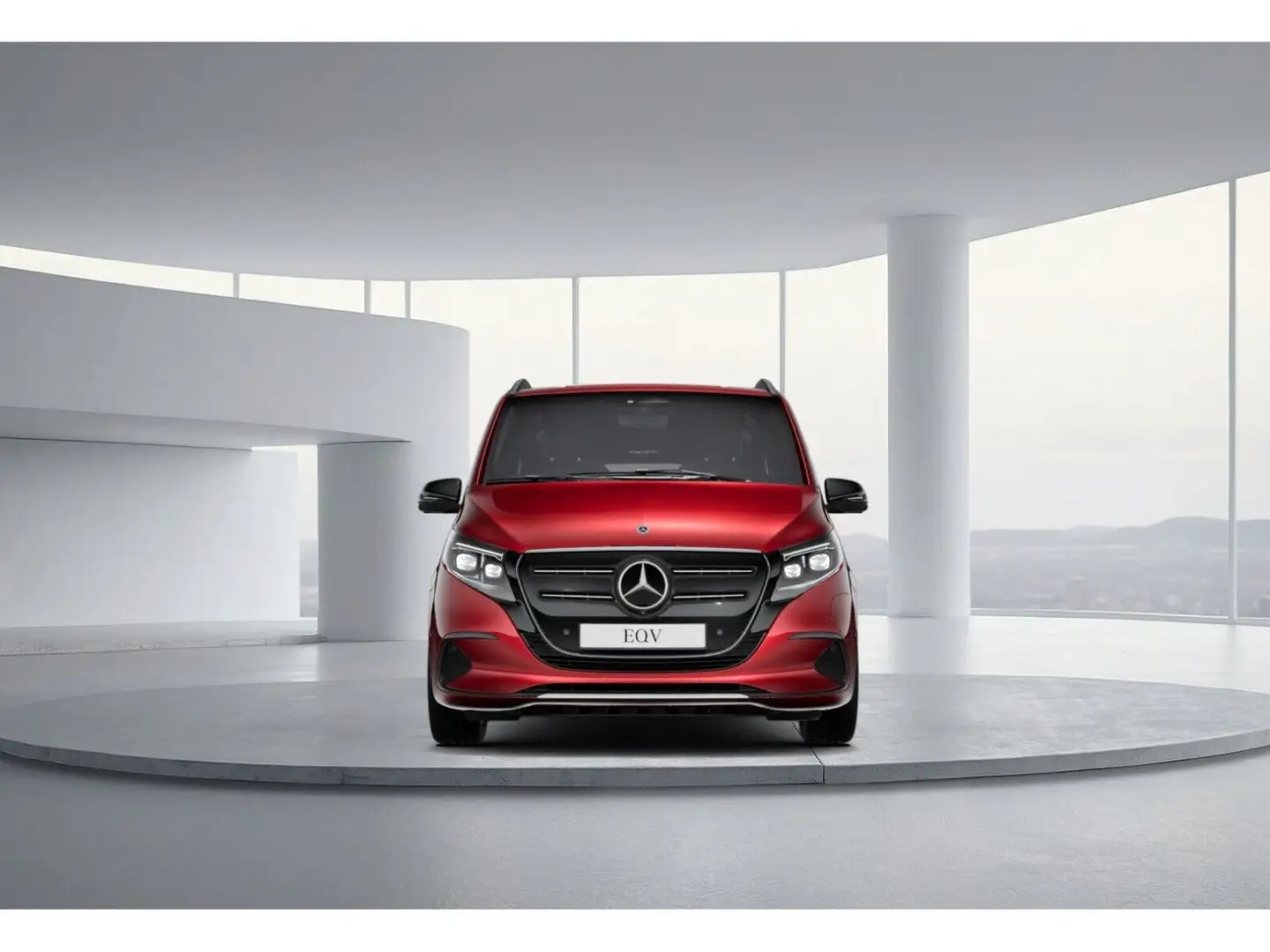 Mercedes-Benz EQV 300 EQV 300 AVANTGARDE Lang *LED*MBUX*360*SHZ*BURM* Rot - 2