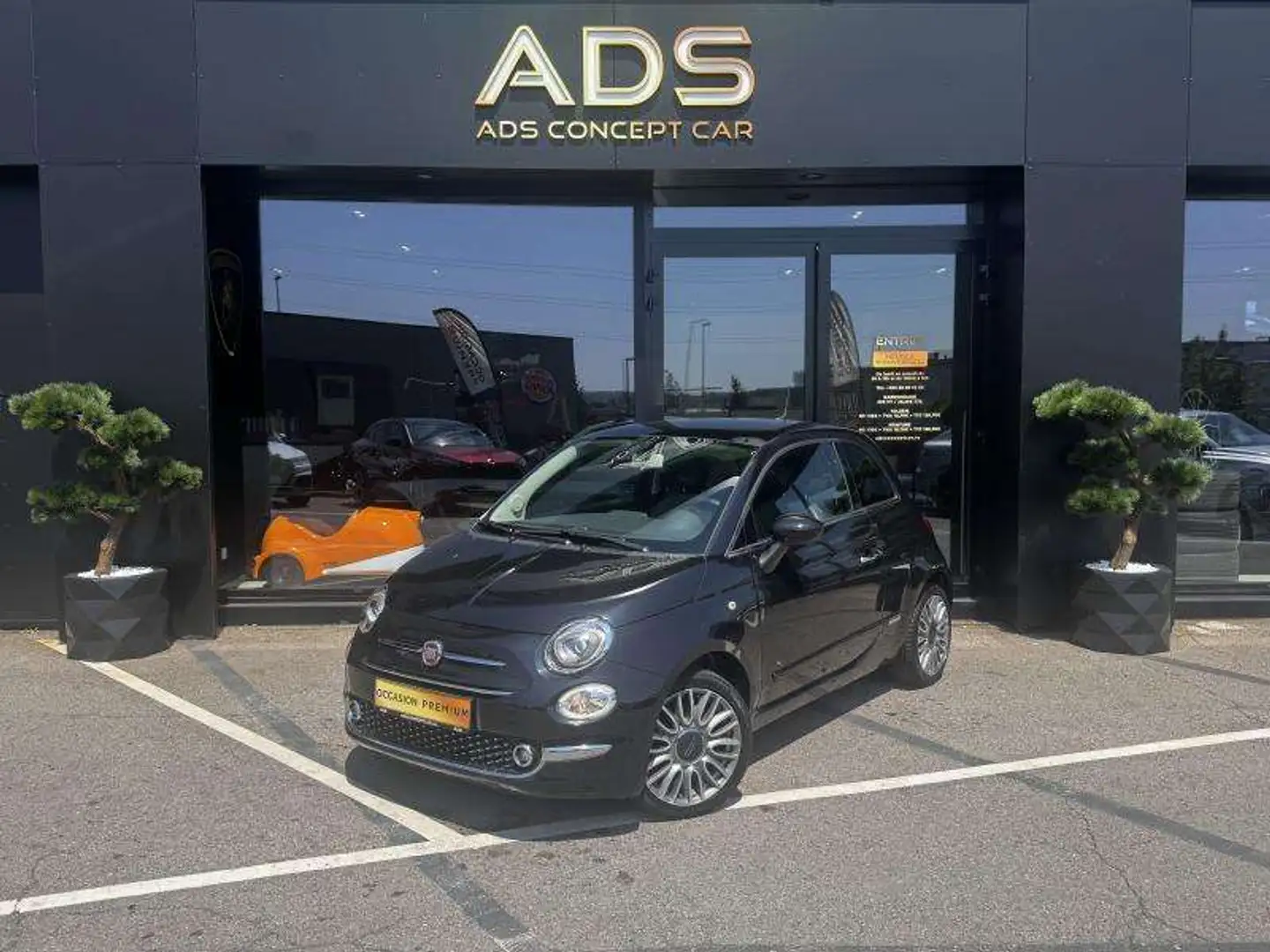 Fiat 500 Lounge Noir - 2