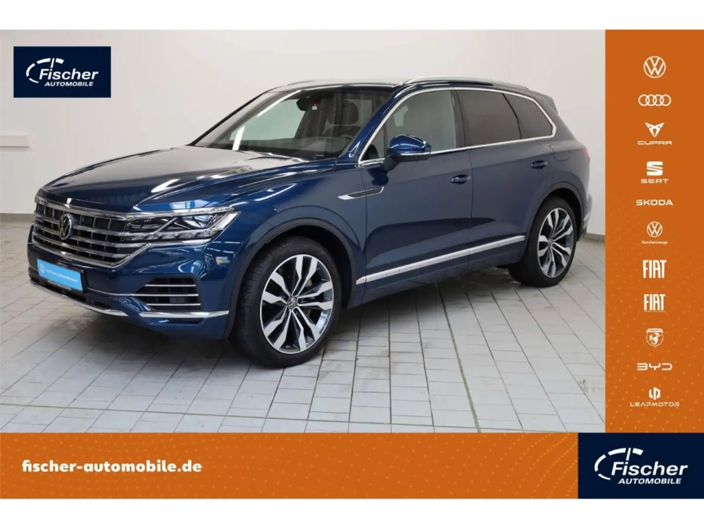 Volkswagen Touareg 3.0 TSI V6 eHybrid 4Motion Elegance Bleu - 1