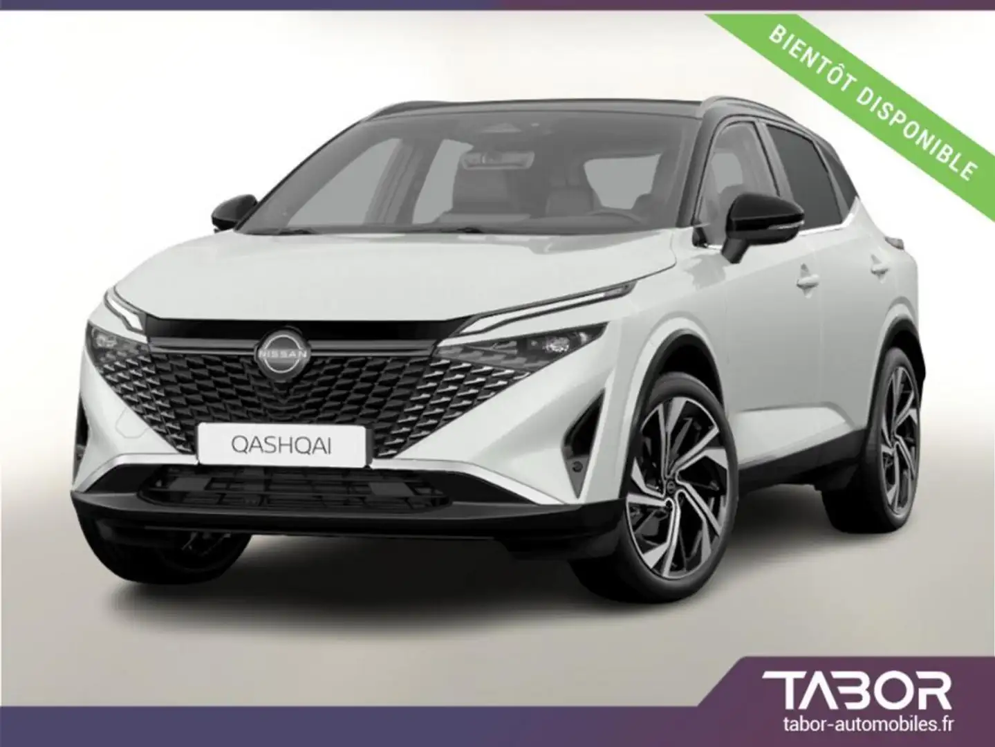 Nissan Qashqai MHEV 158 CVT Tekna+ 20R Pano PDC Blanc - 1