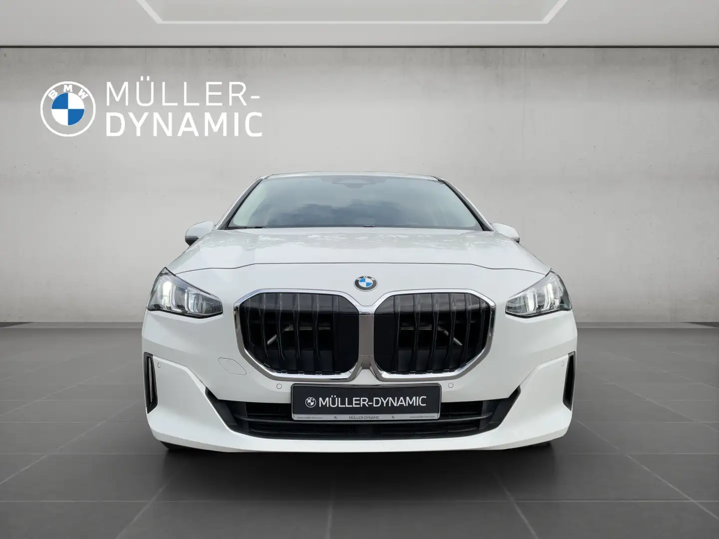 BMW 218 d ACTIVE TOURER RÜCKFAHR AHK SHZ DAB Weiß - 2