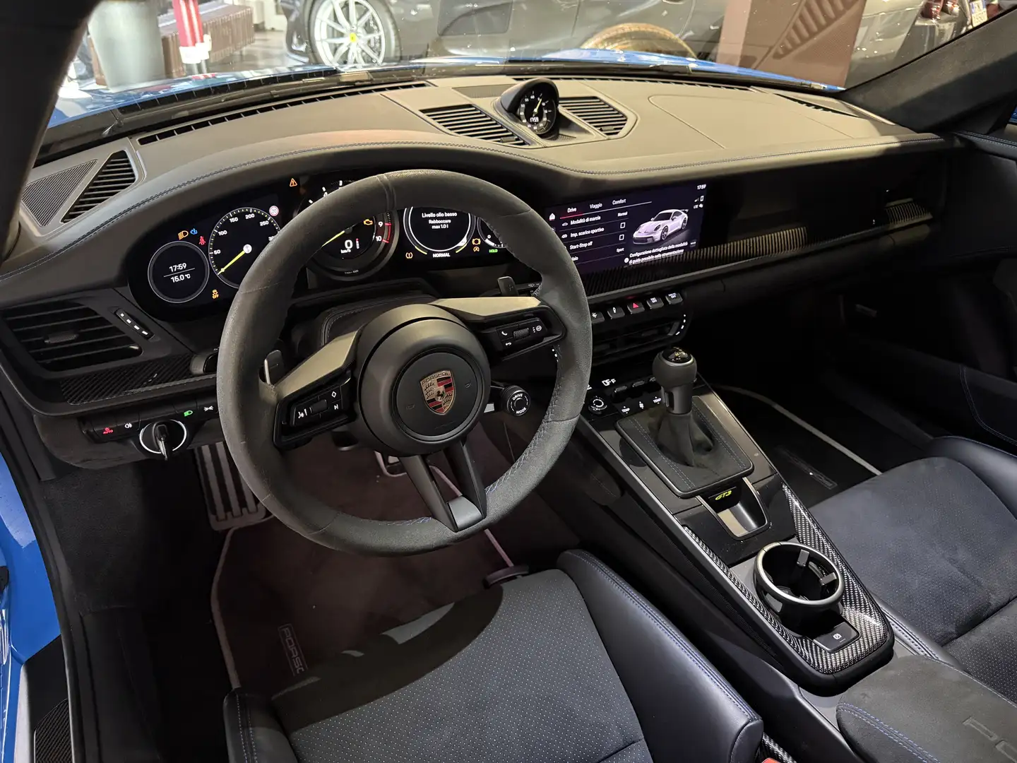 Porsche 911 Carrera 992 Coupe 4.0 GT3 -Lift-Carboceramici Blue - 2