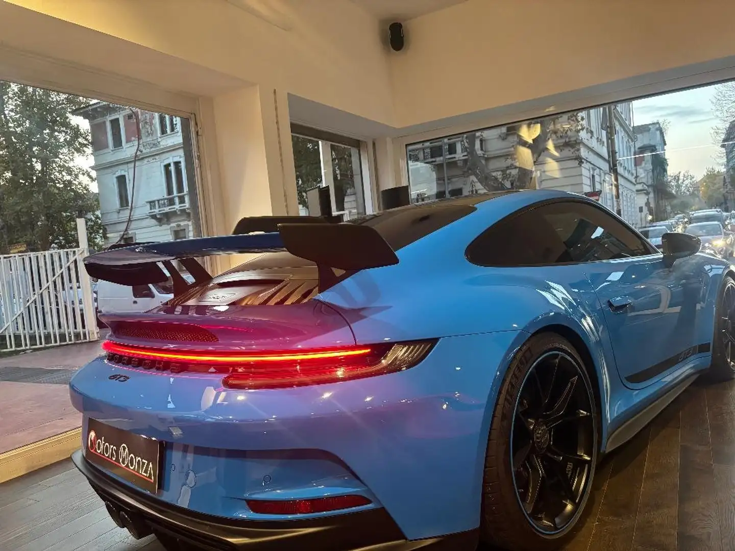 Porsche 911 Carrera 992 Coupe 4.0 GT3 -Lift-Carboceramici Bleu - 2