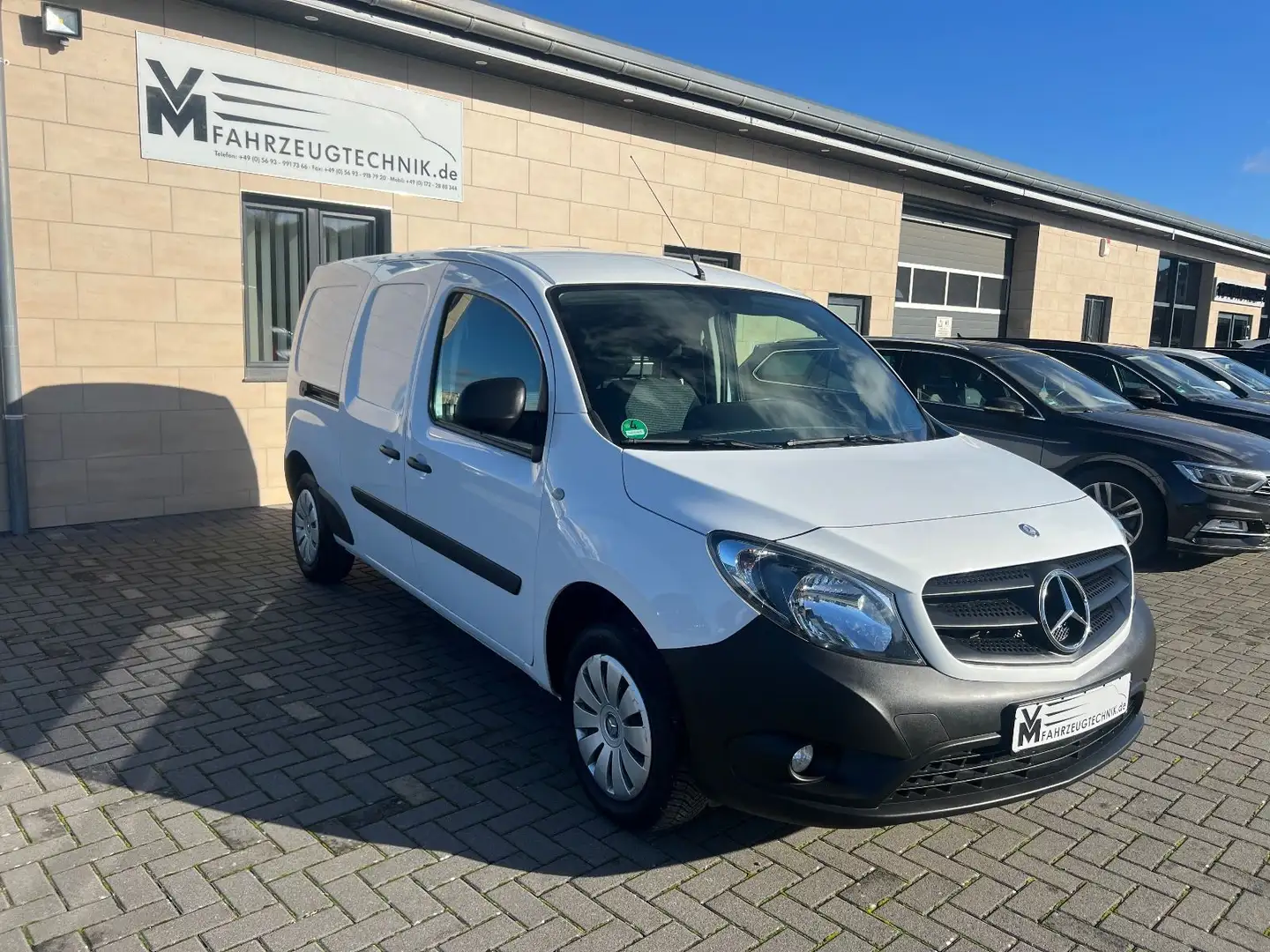 Mercedes-Benz Citan Kasten 109 CDI extralang Klima*PDC*AHK Biały - 2