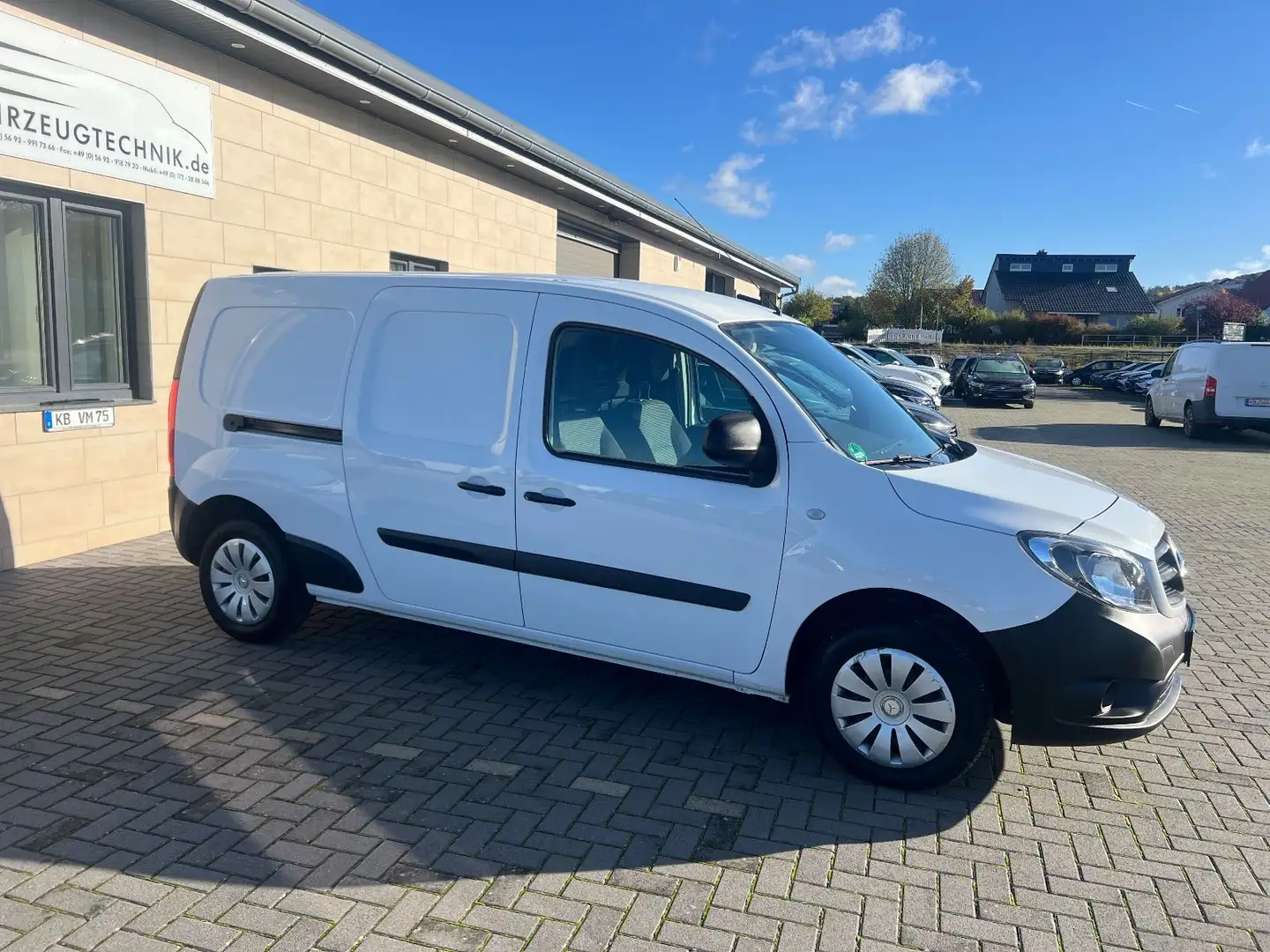 Mercedes-Benz Citan Kasten 109 CDI extralang Klima*PDC*AHK Biały - 1