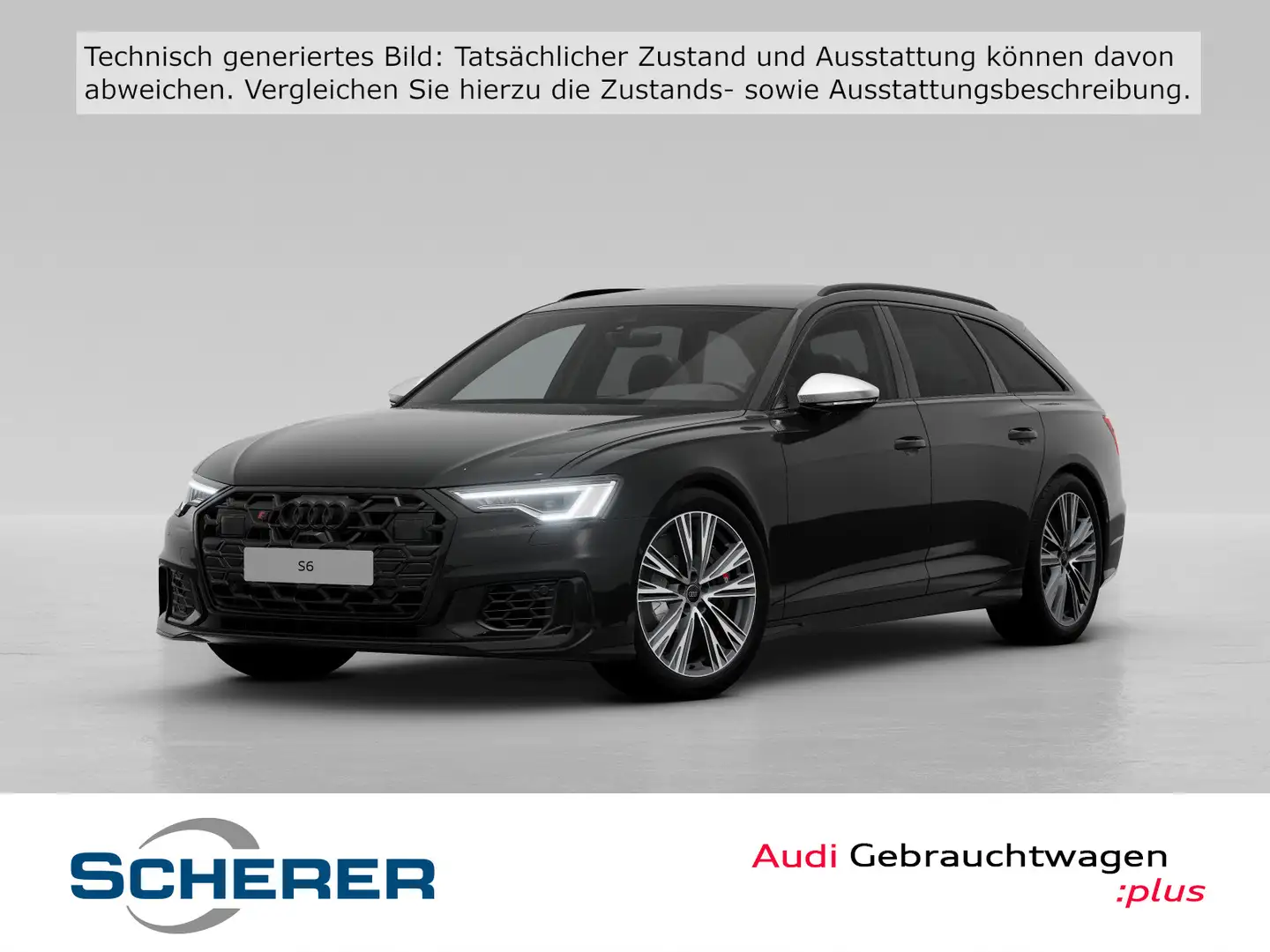 Audi S6 55 TDI quattro tiptronic NAVI AHK KAMER Schwarz - 1