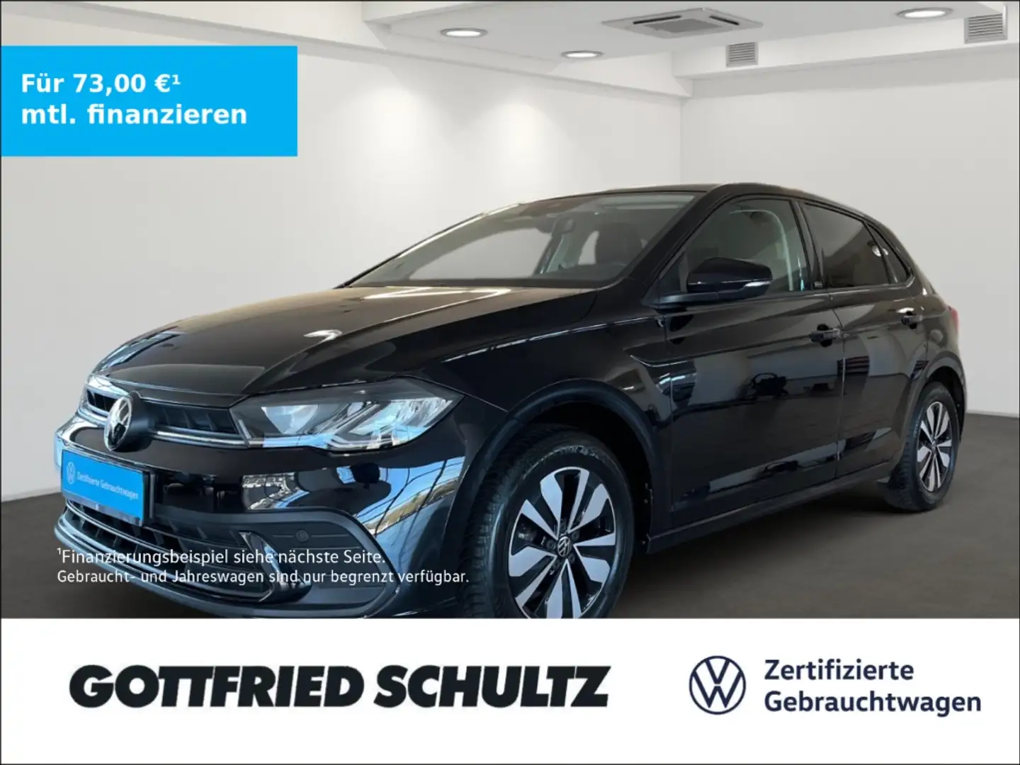 Volkswagen Polo 1.0 TSI Move Navi LED APP-Connect Negro - 1