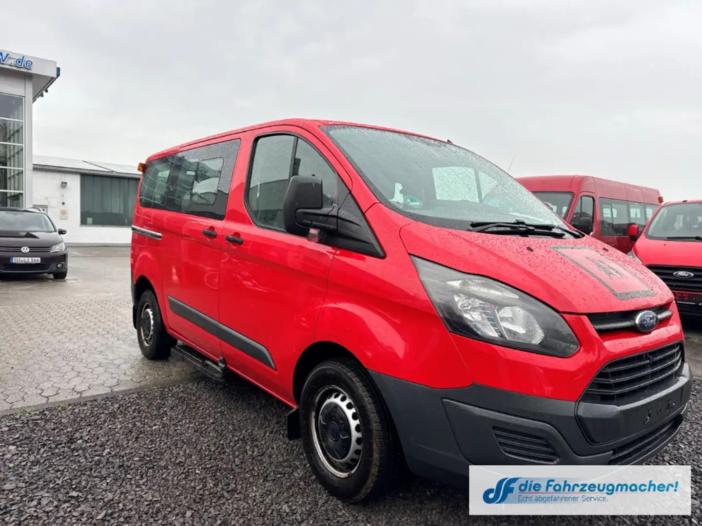 Ford Transit Custom Kombi 300 L1 2.2 TDCi *8320 *EXPORT Rouge - 2