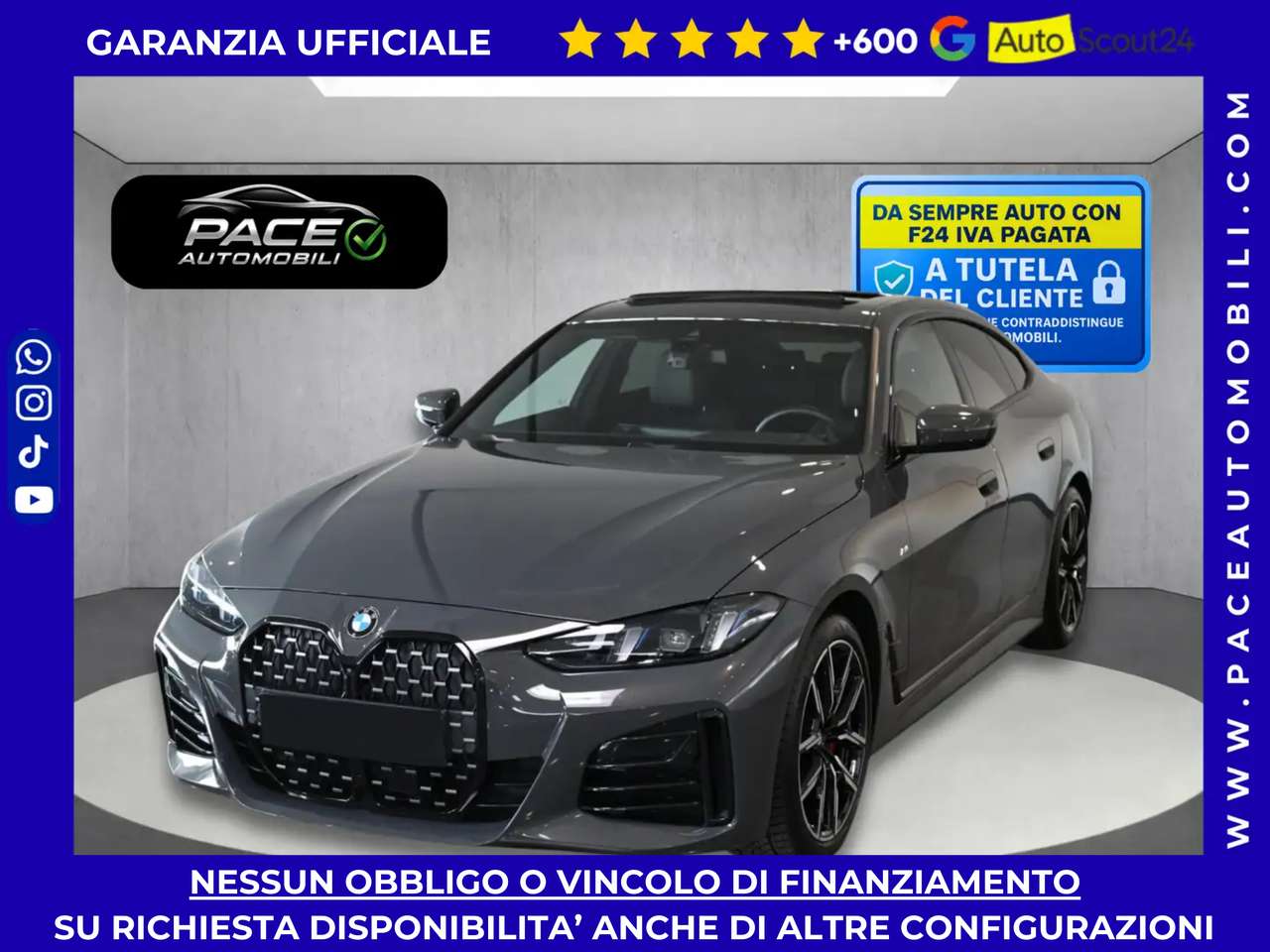 BMW 420 GC XD M SPORT M-SPORT MSPORT PRO TETTO BLACK PACK