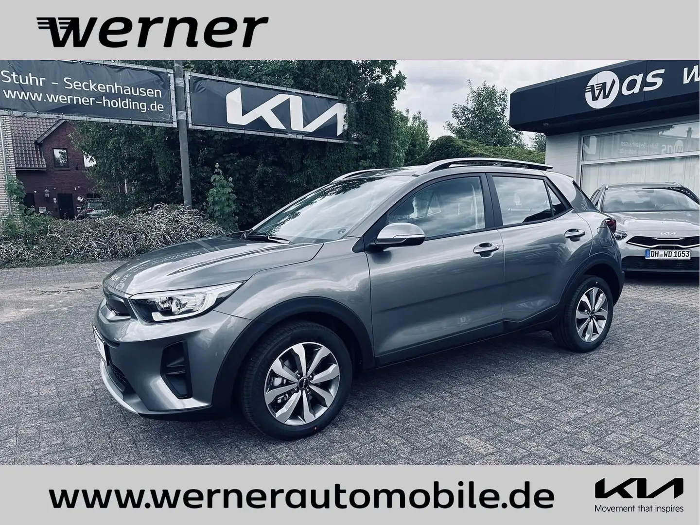 Kia Stonic 1.0 T-GDI Vision DCT Navigation Grigio - 1