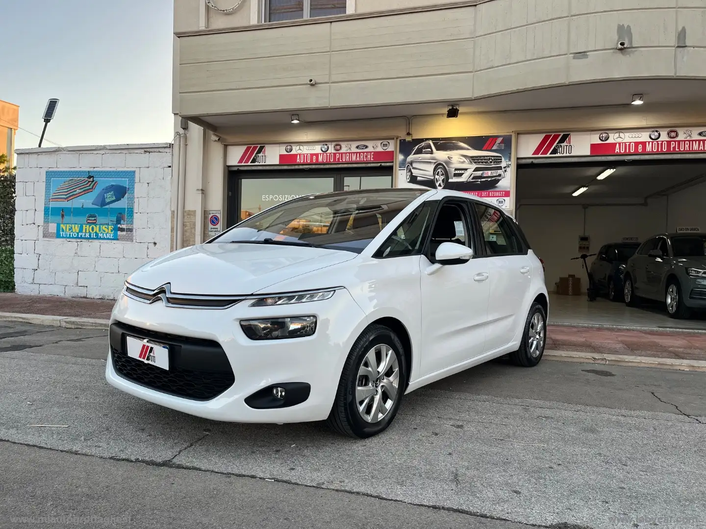 Citroen C4 Picasso 1.6 e-HDi 115 Exclusive Bianco - 1
