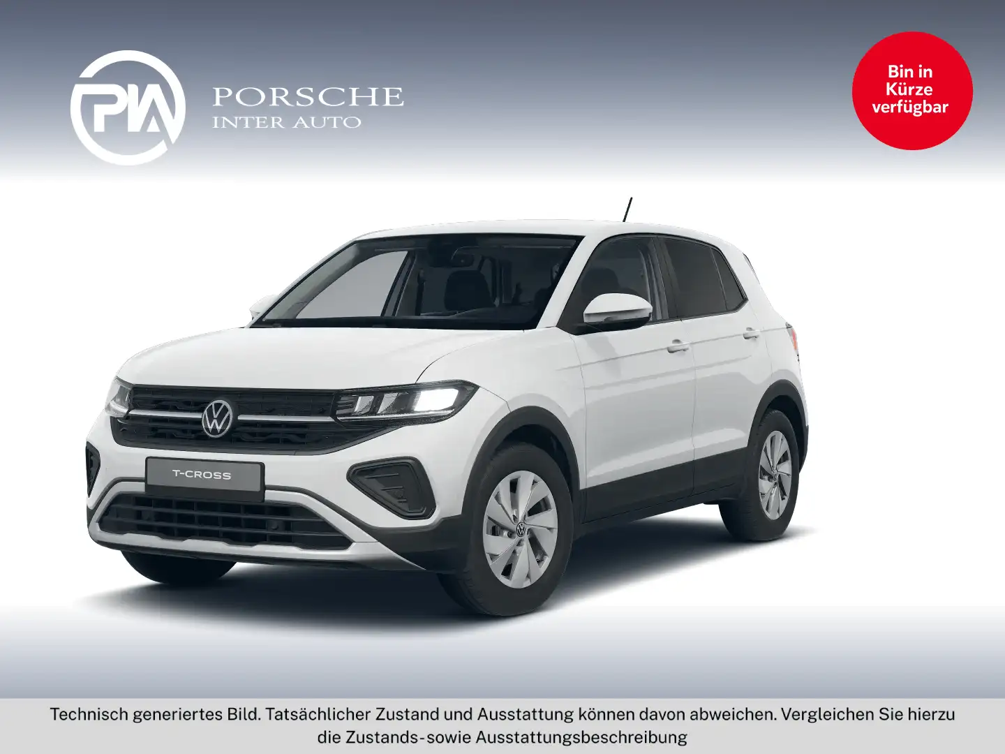 Volkswagen T-Cross 4Me TSI Weiß - 1