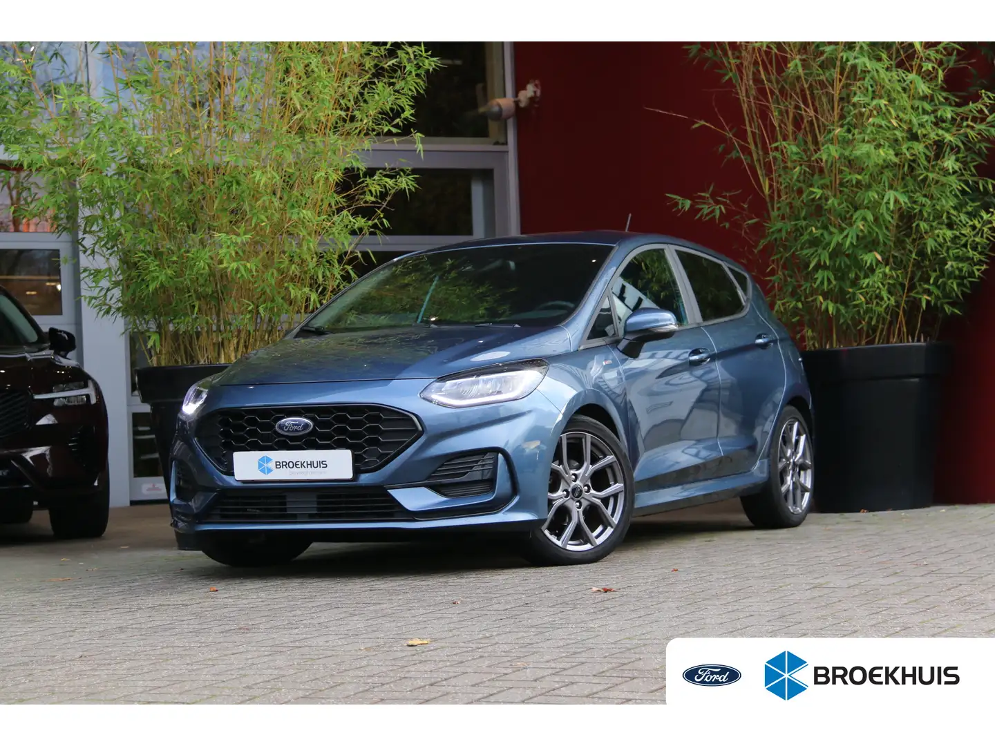 Ford Fiesta 1.0 EcoBoost Hybrid ST-Line | Stuur- en stoelverwa Bleu - 1