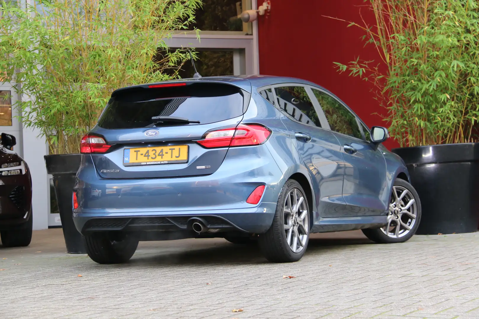 Ford Fiesta 1.0 EcoBoost Hybrid ST-Line | Stuur- en stoelverwa Bleu - 2
