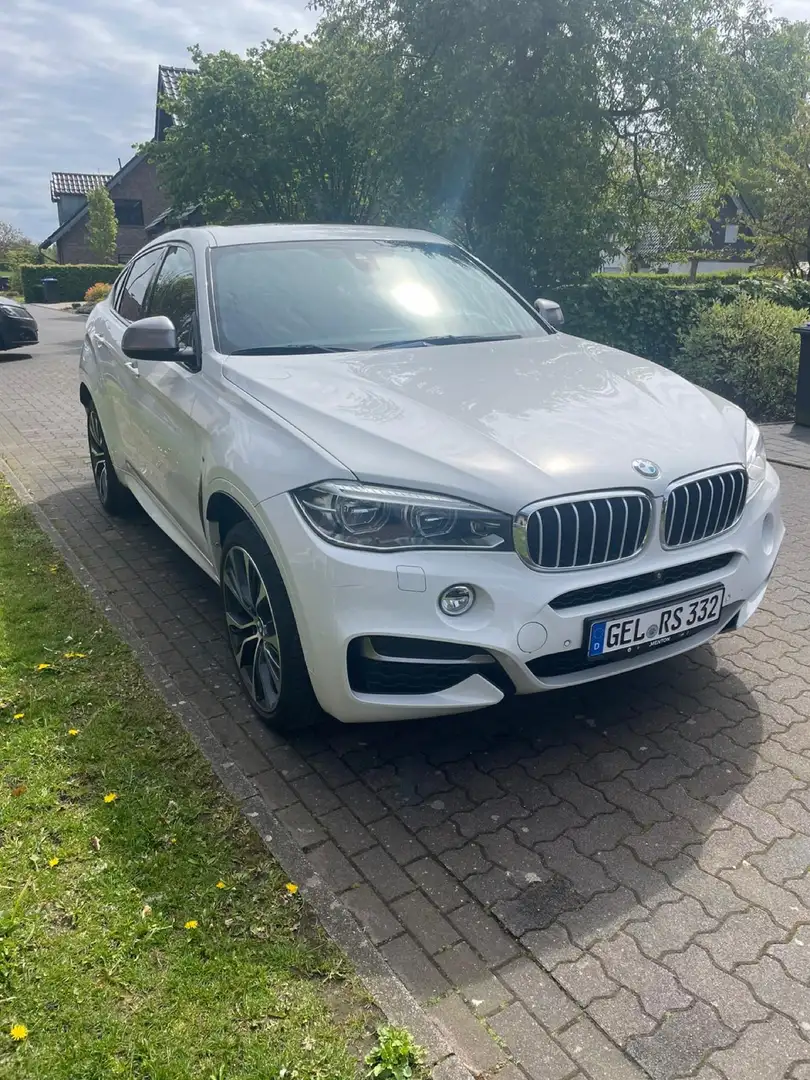 BMW X6 M M50d White - 2