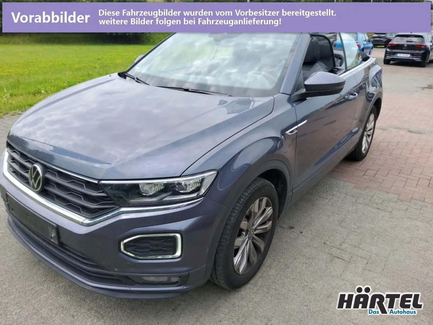 Volkswagen T-Roc CABRIOLET R-LINE 1.5 TSI DSG Sportpaket Navi Grau - 2