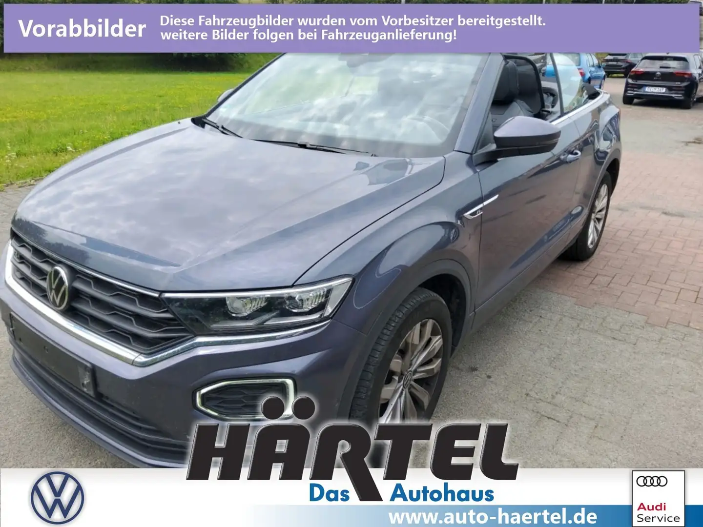 Volkswagen T-Roc CABRIOLET R-LINE 1.5 TSI DSG Sportpaket Navi Grau - 1