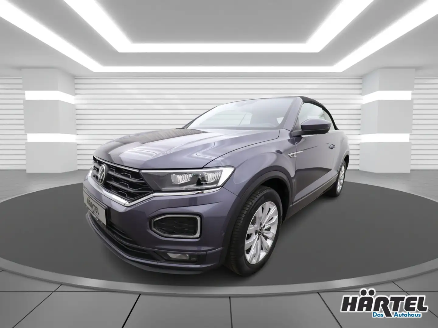 Volkswagen T-Roc CABRIOLET R-LINE 1.5 TSI DSG Sportpaket Navi Grau - 2